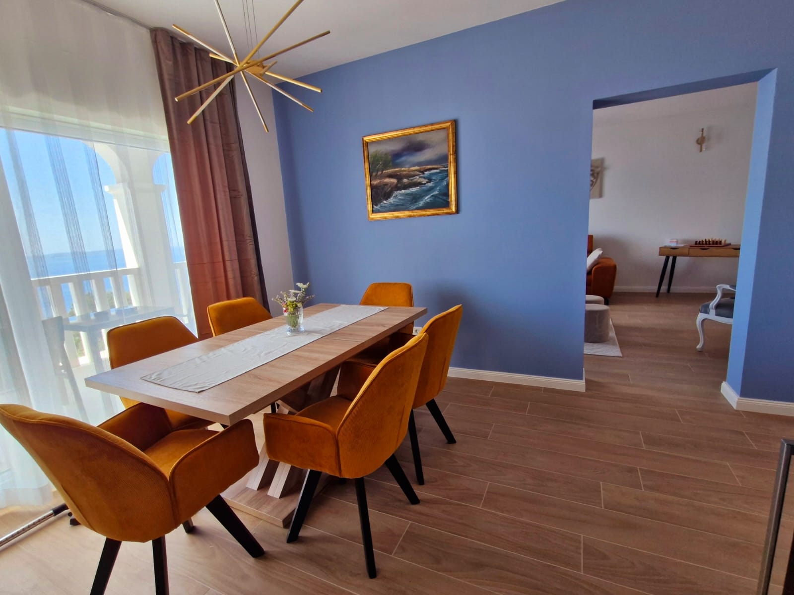 Two bedroom apartment with terrace and sea view Podstrana, Split  A-b