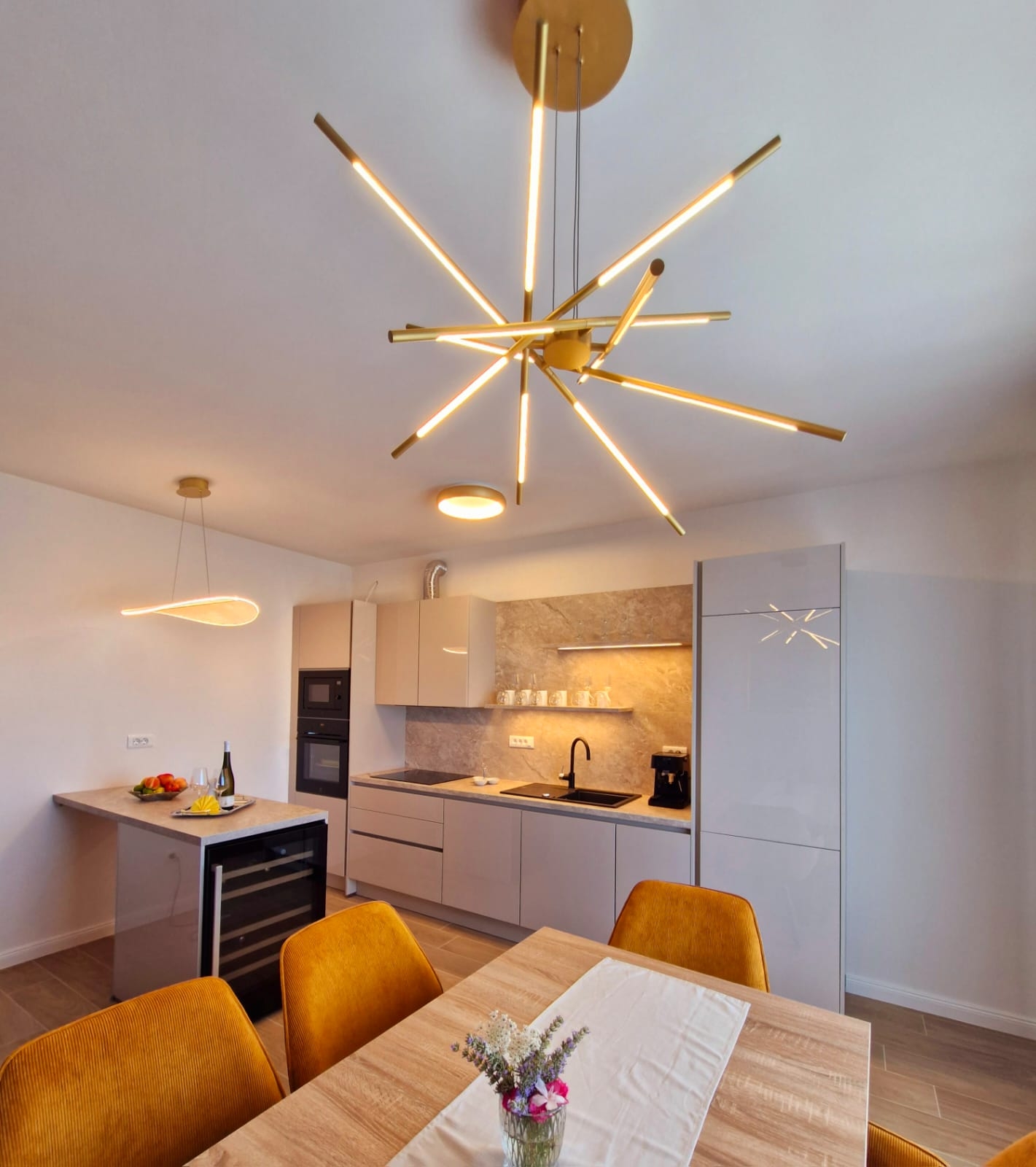 Two bedroom apartment with terrace and sea view Podstrana, Split  A-b