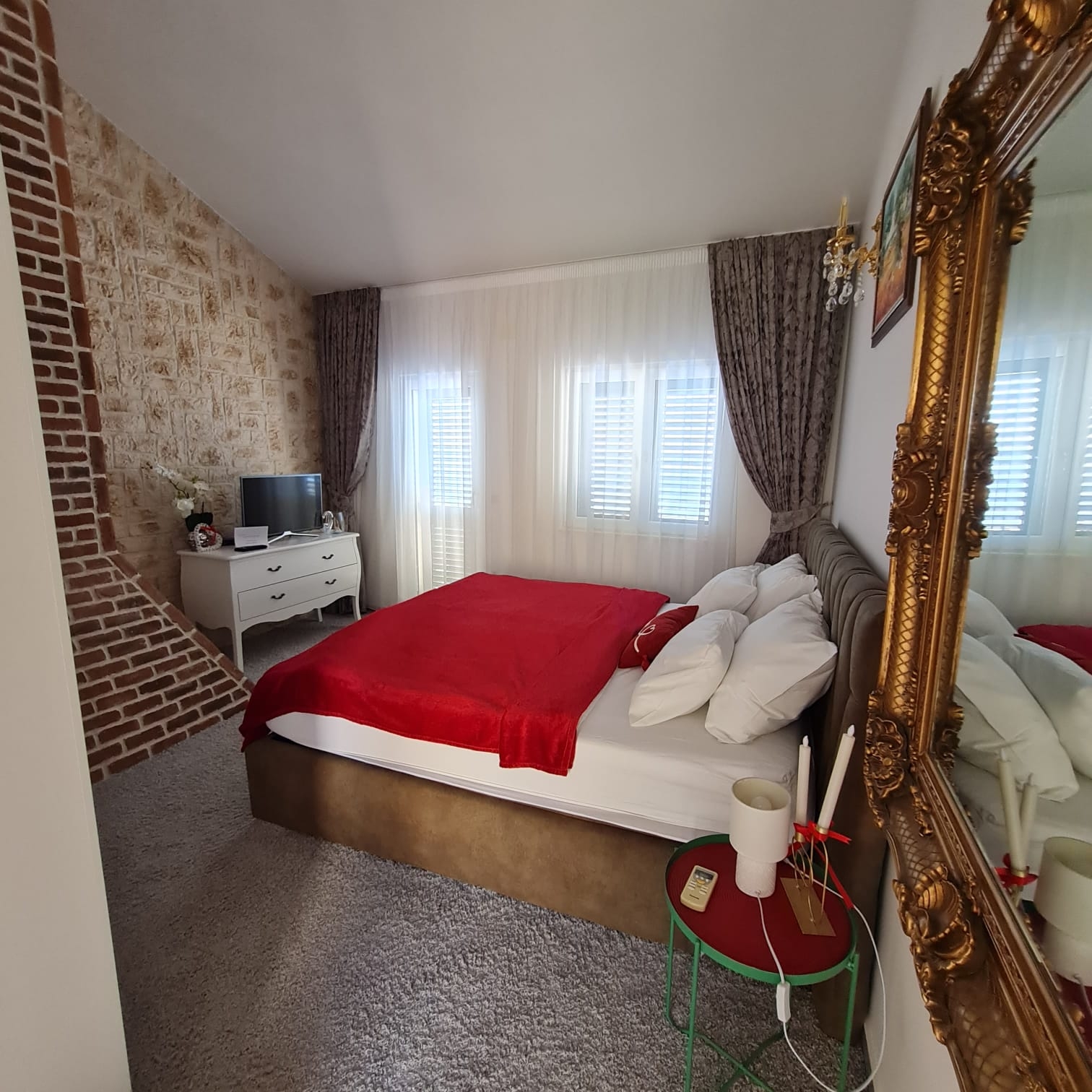 One bedroom apartment with balcony and sea view Podstrana, Split  A-c