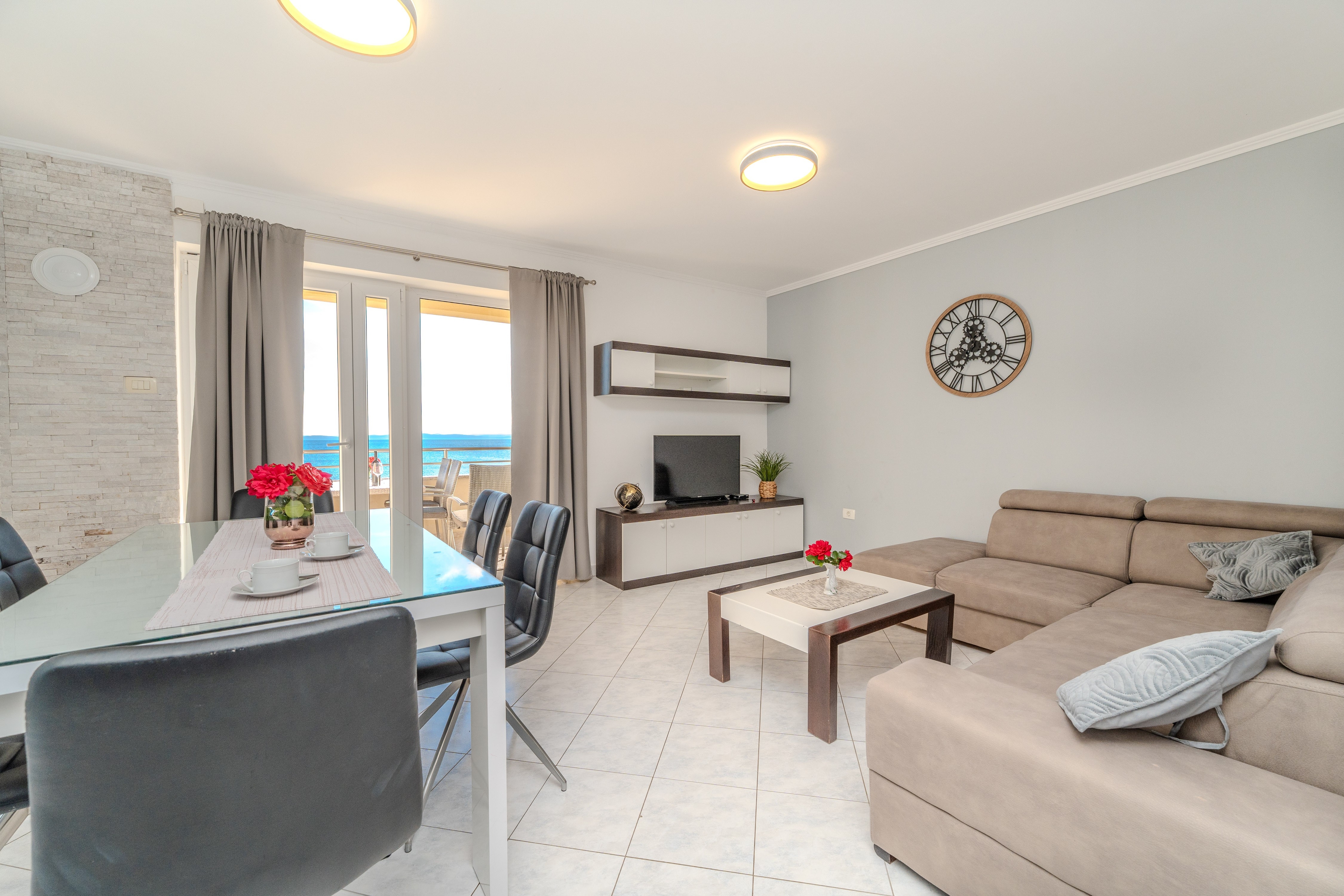 Two bedroom apartment near beach Privlaka, Zadar (A-23531-f)