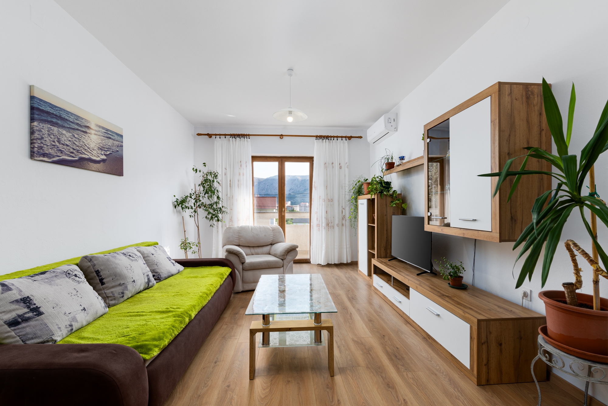 Three bedroom apartment with balcony Baška, Krk (A-23536-a)