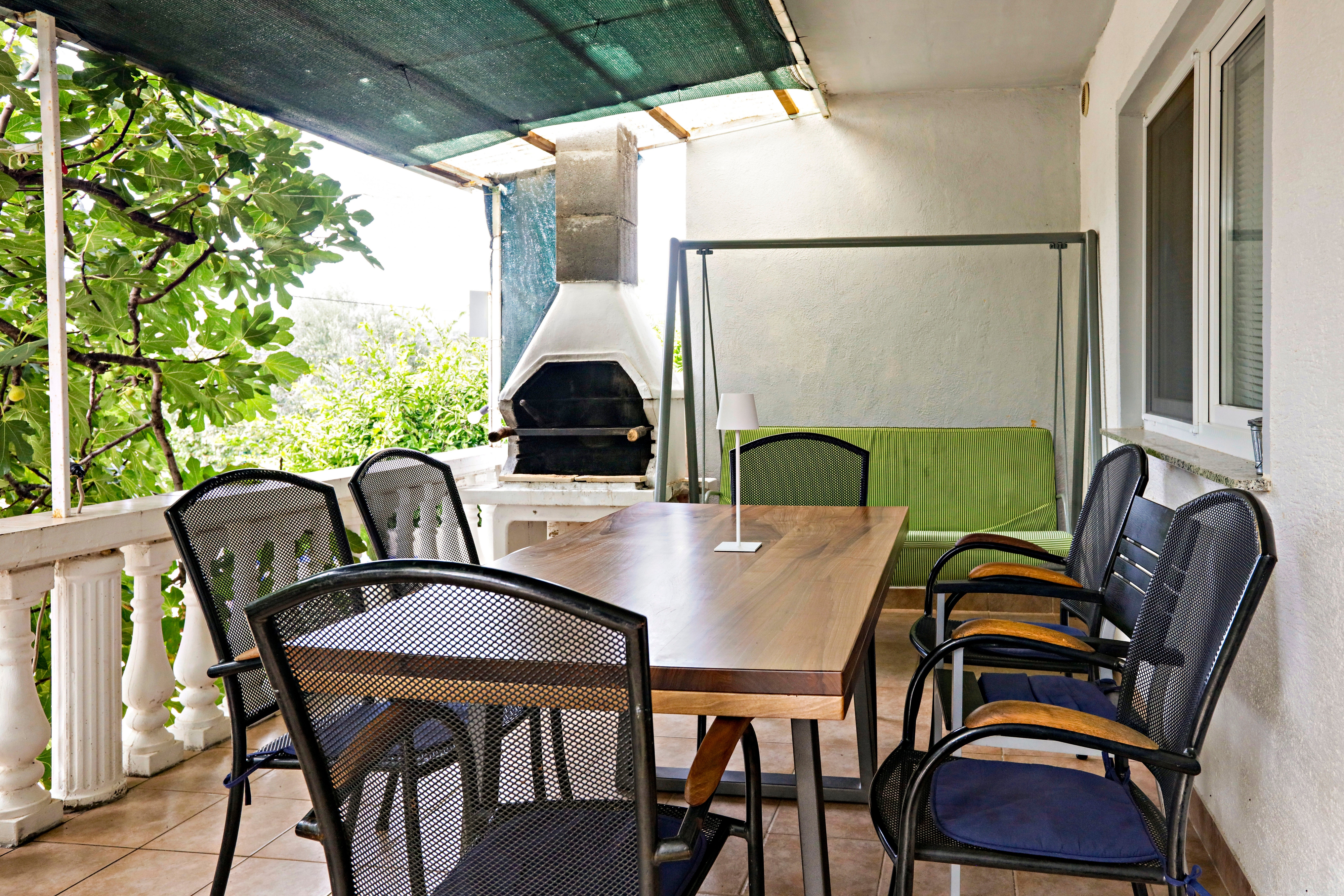 Three bedroom apartment with terrace Kanica, Rogoznica  A-a