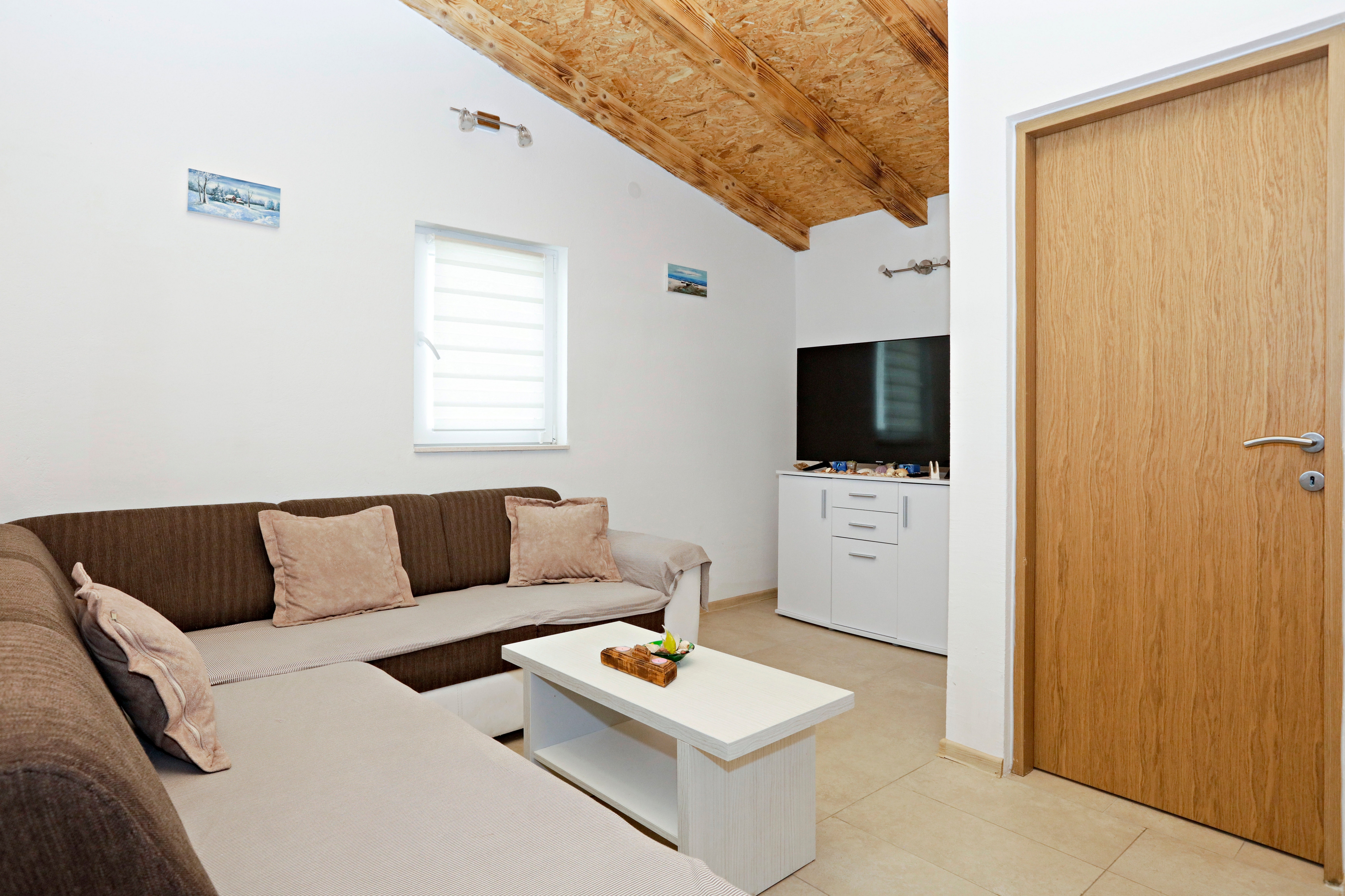 One bedroom apartment with terrace Kanica, Rogoznica  A-b