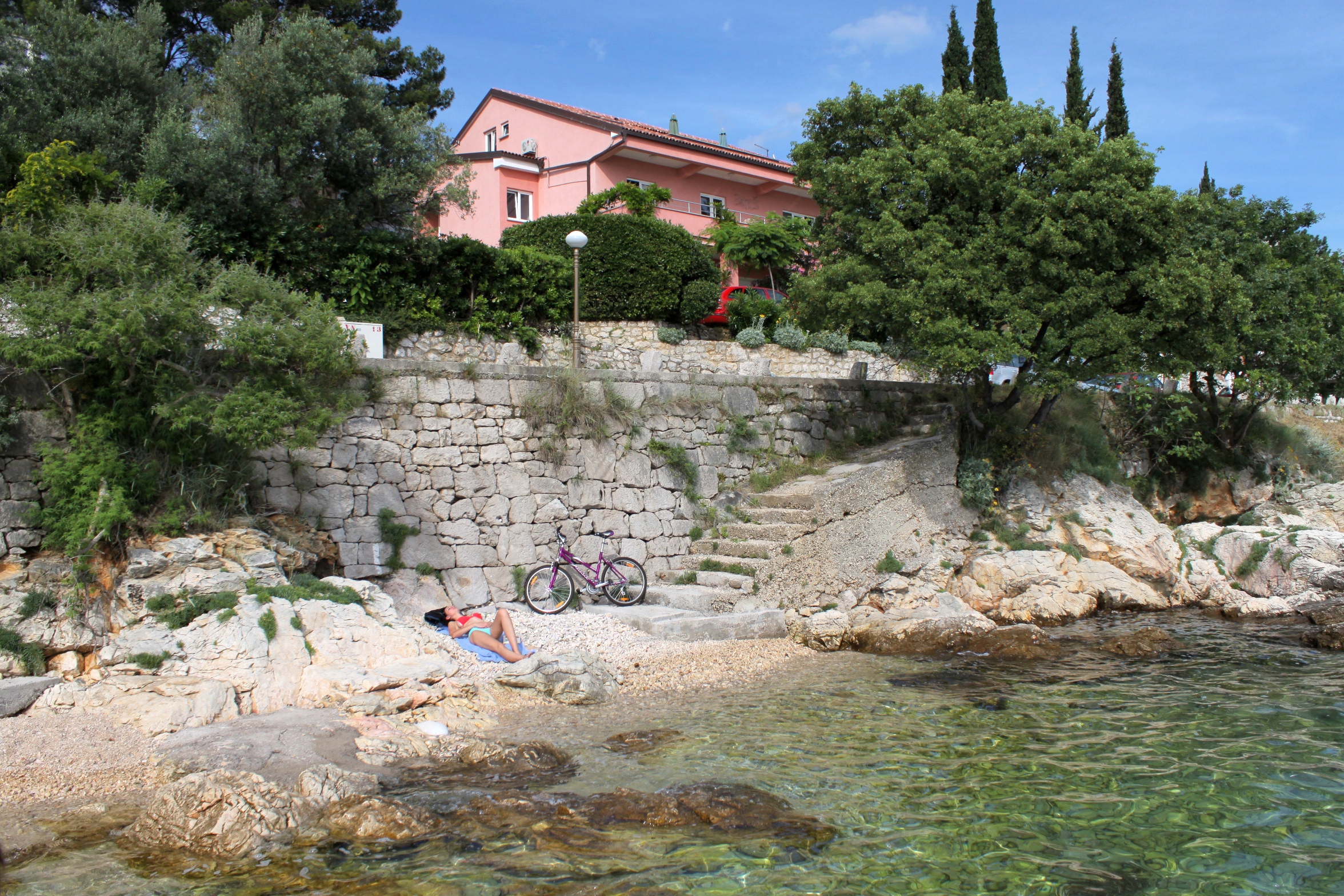 Enosobni apartma ob morju Crikvenica  A-f