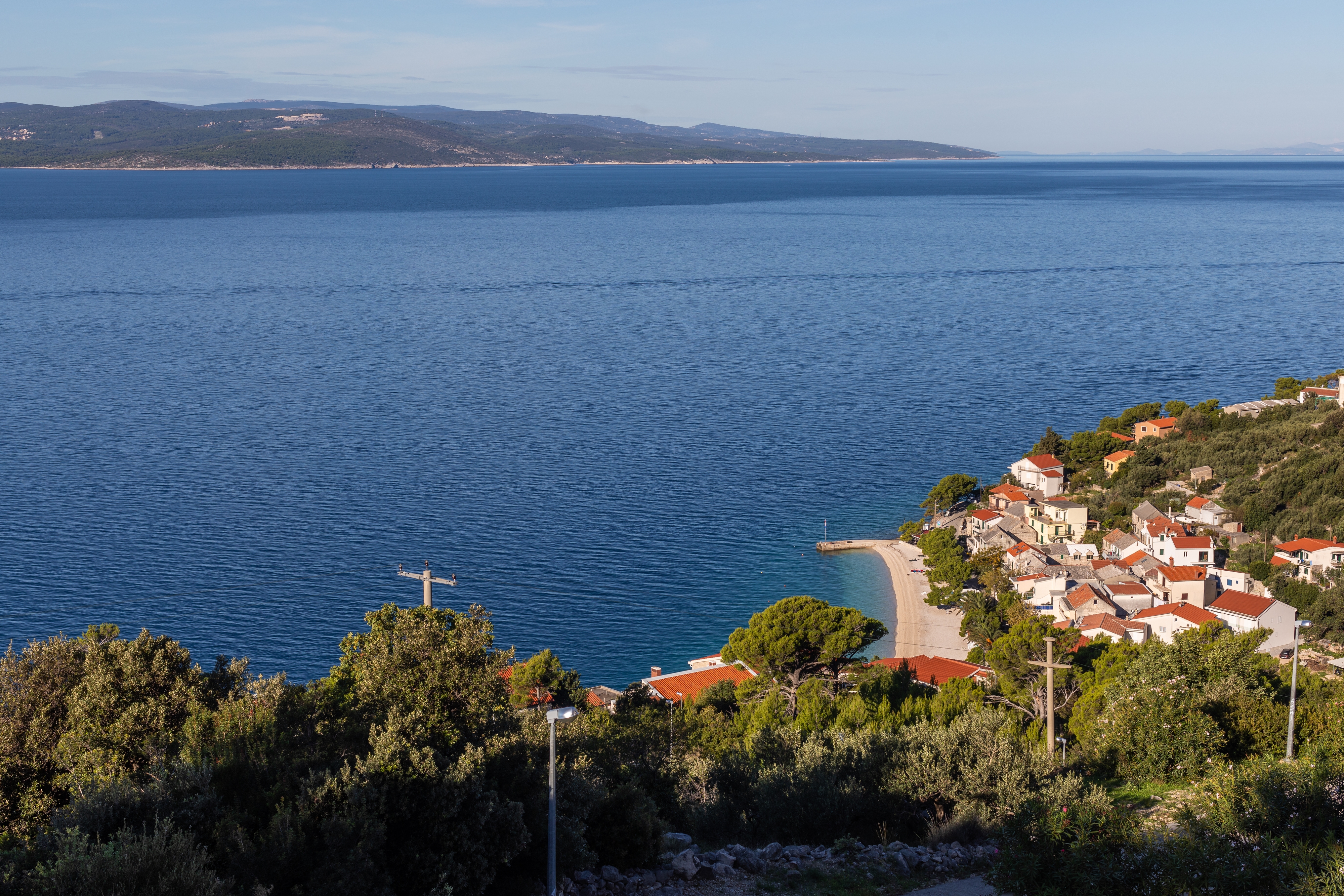 Studio flat with balcony and sea view Krvavica, Makarska  AS-a