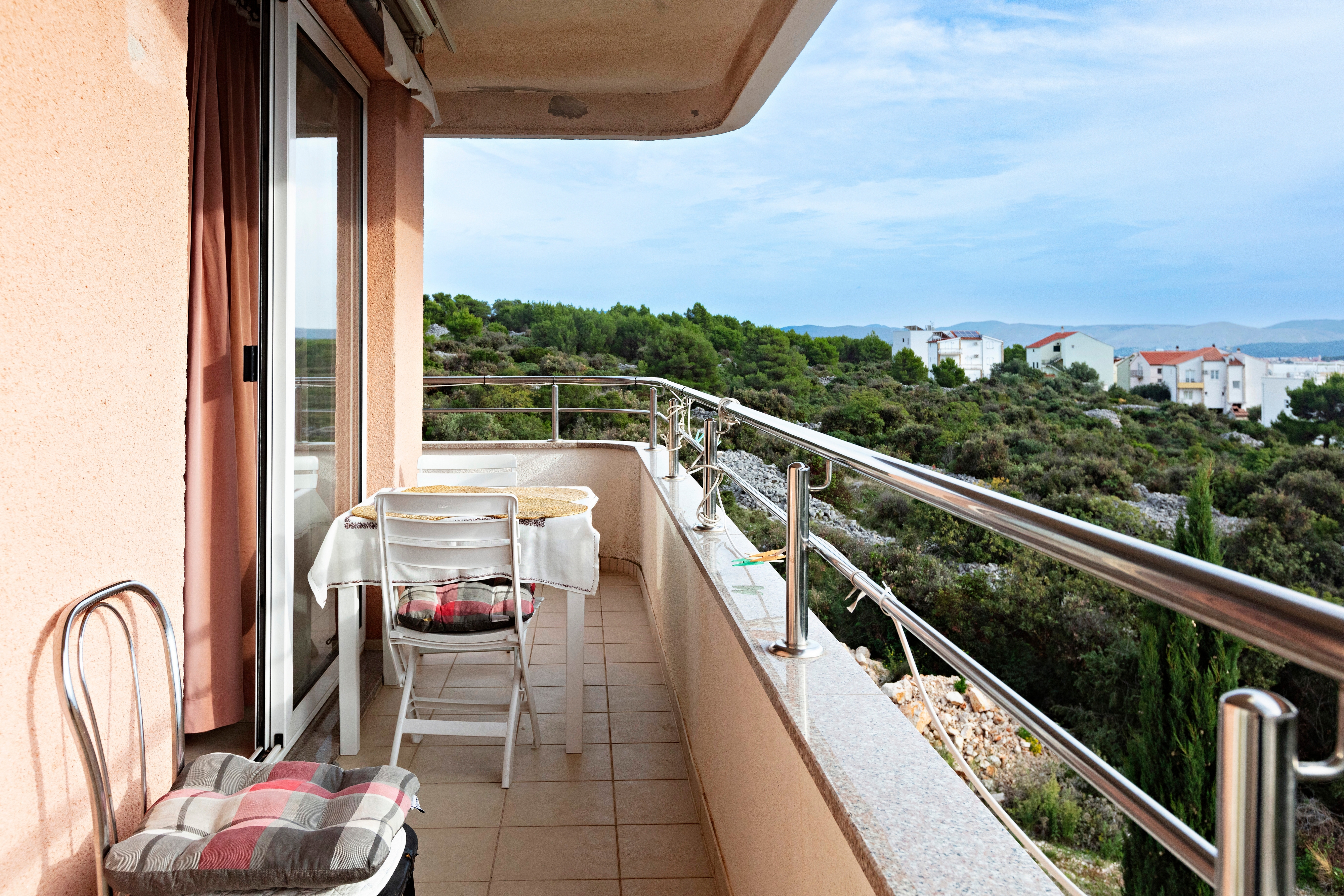 One bedroom apartment with balcony and sea view Solaris, Šibenik  A-a