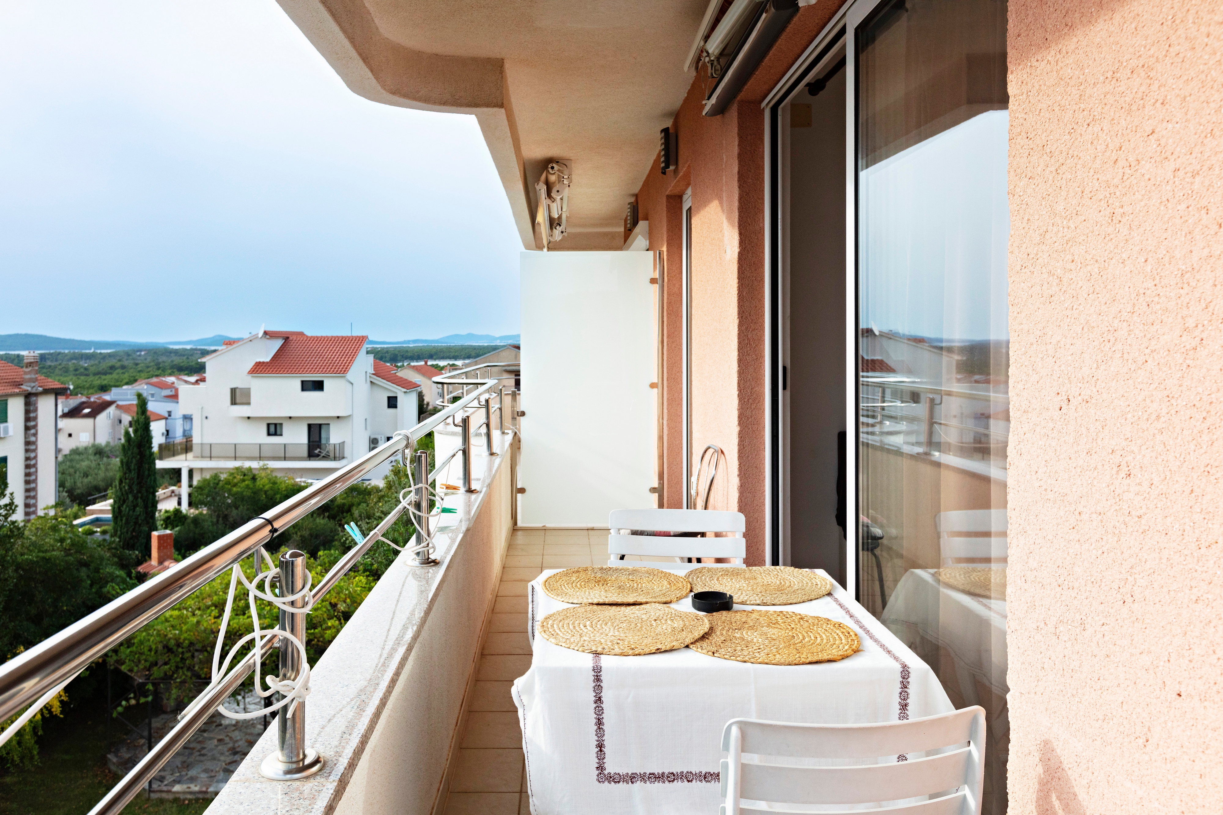 One bedroom apartment with balcony and sea view Solaris, Šibenik  A-a