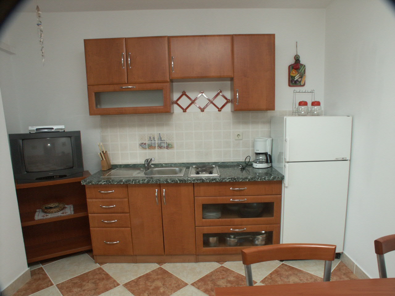 Two bedroom apartment with terrace and sea view Selce, Crikvenica  A-a