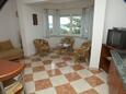 Obývací pokoj Selce, Obývací pokoj v ubytování typu apartment, s klimatizací a WiFi.