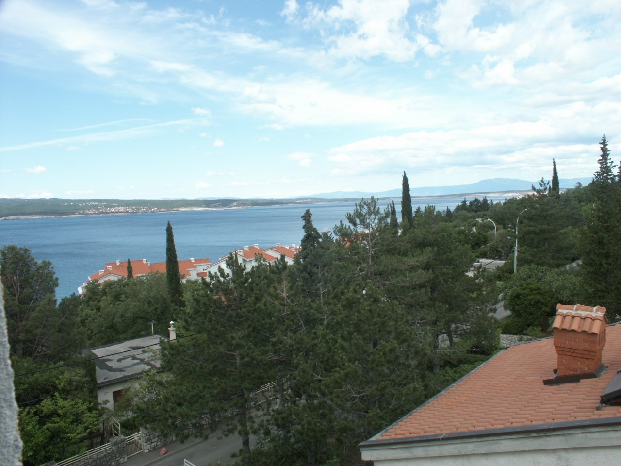 Two bedroom apartment with terrace and sea view Selce, Crikvenica  A-b