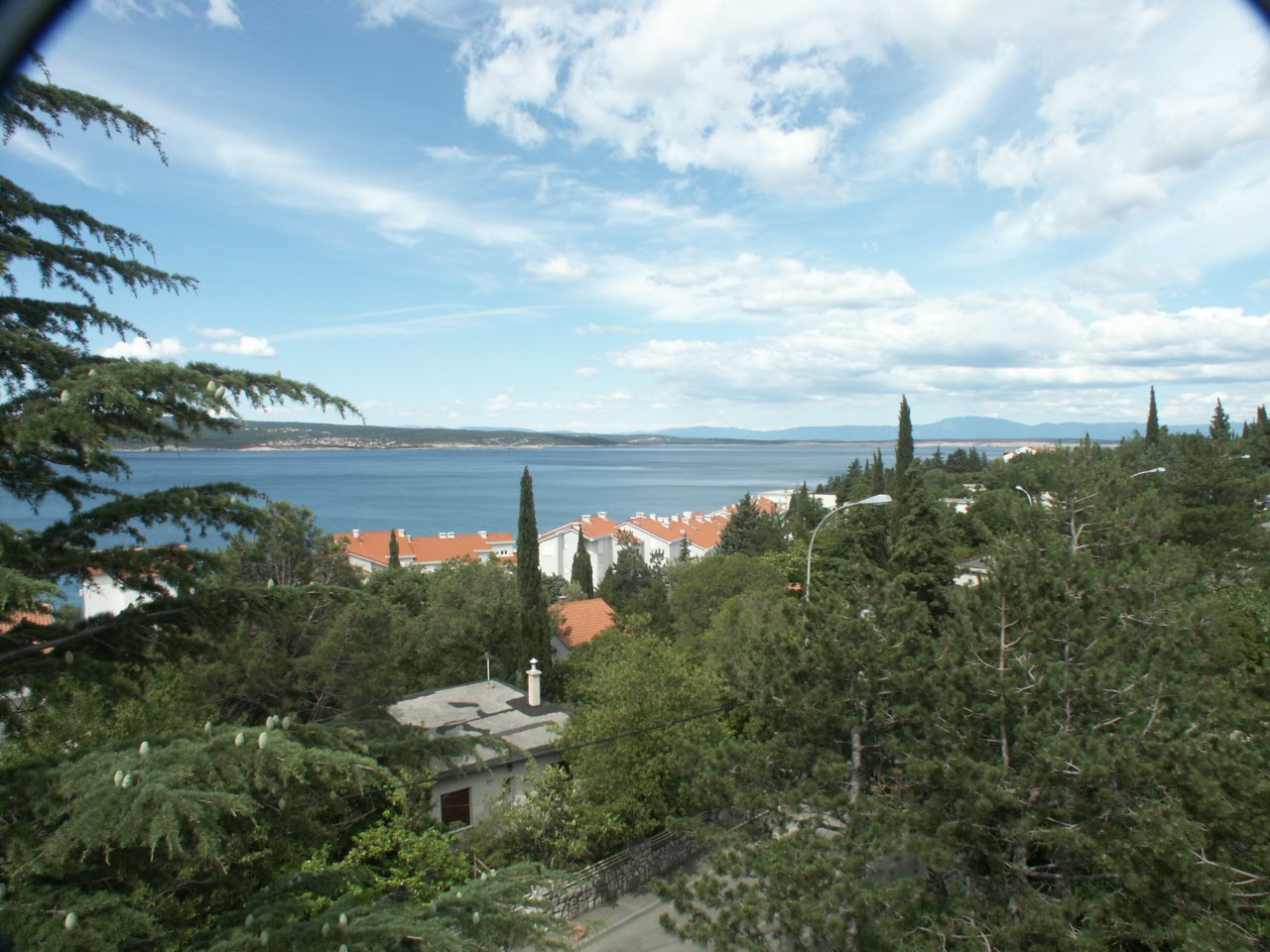 Two bedroom apartment with terrace and sea view Selce, Crikvenica  A-b