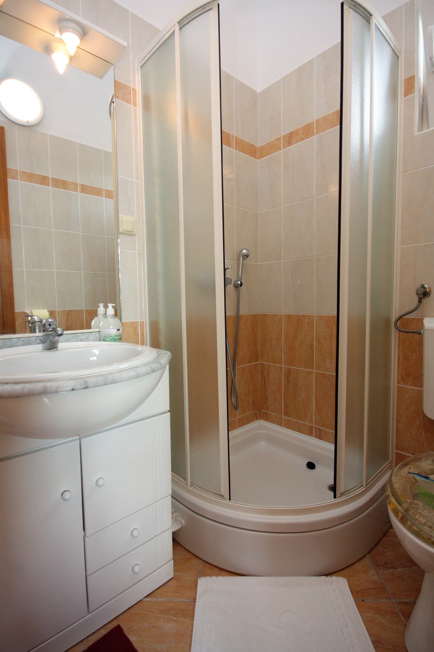 One bedroom apartment with terrace and sea view Selce, Crikvenica  A-c