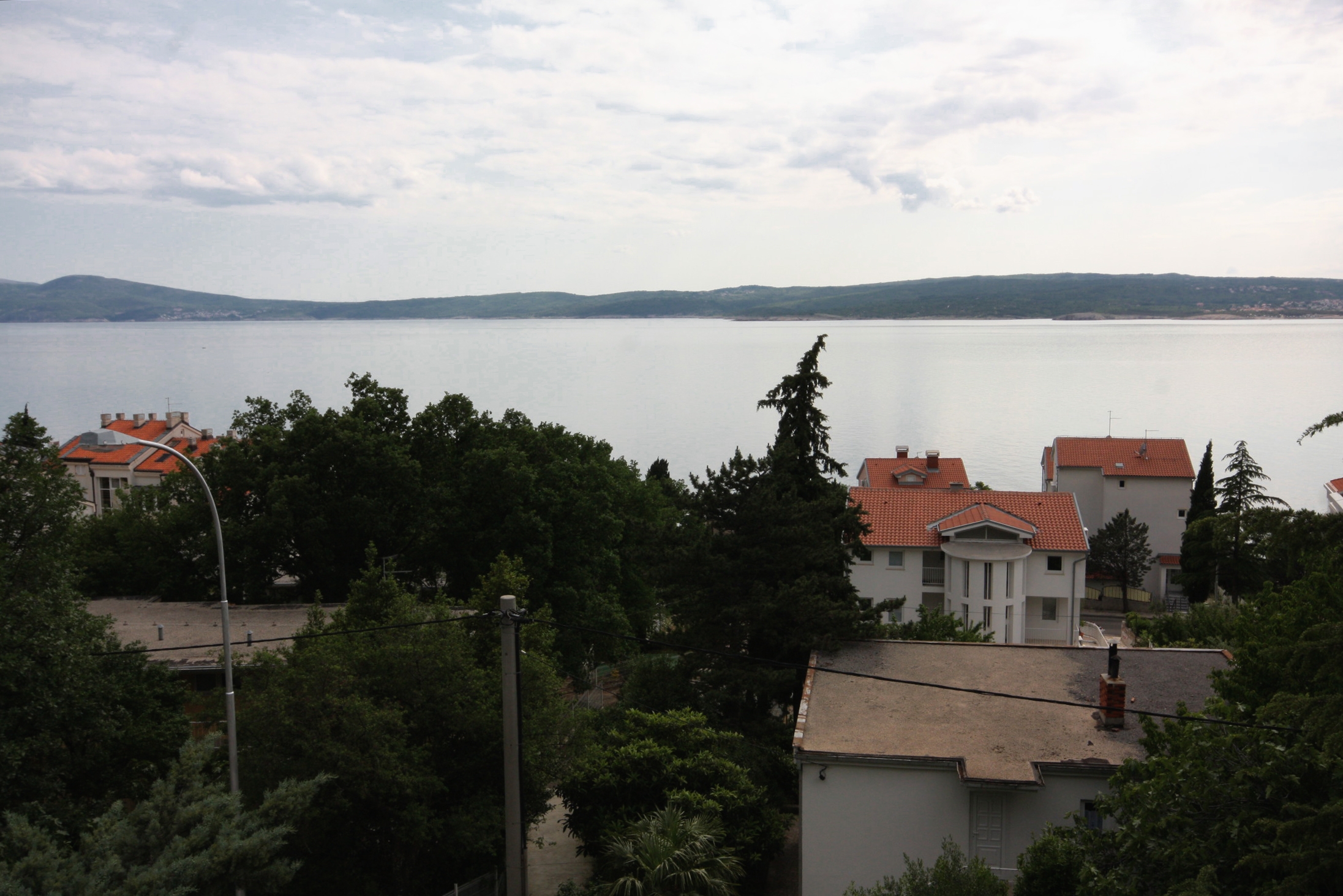 One bedroom apartment with terrace and sea view Selce, Crikvenica  A-c