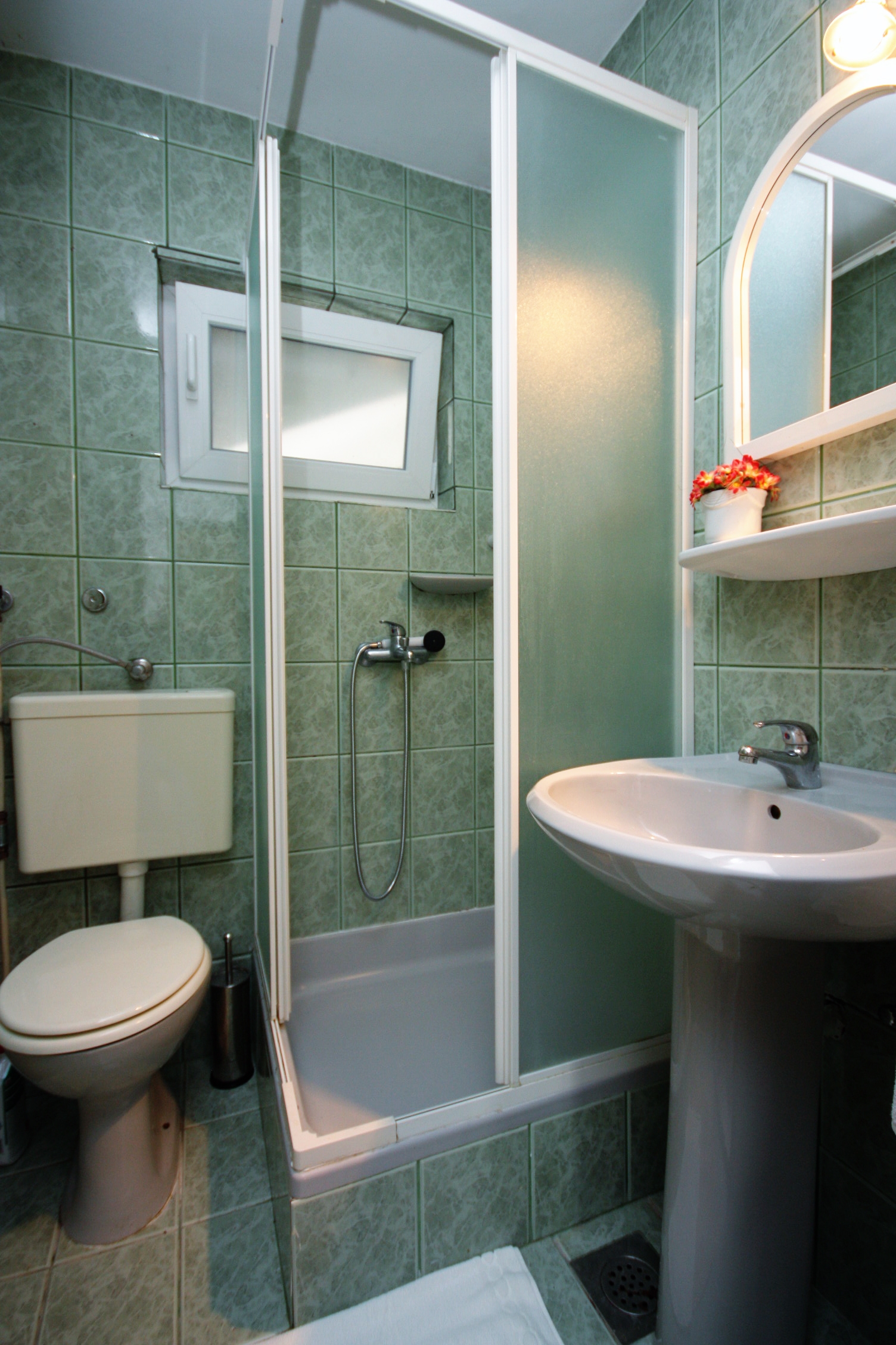 One bedroom apartment with terrace and sea view Selce, Crikvenica  A-d