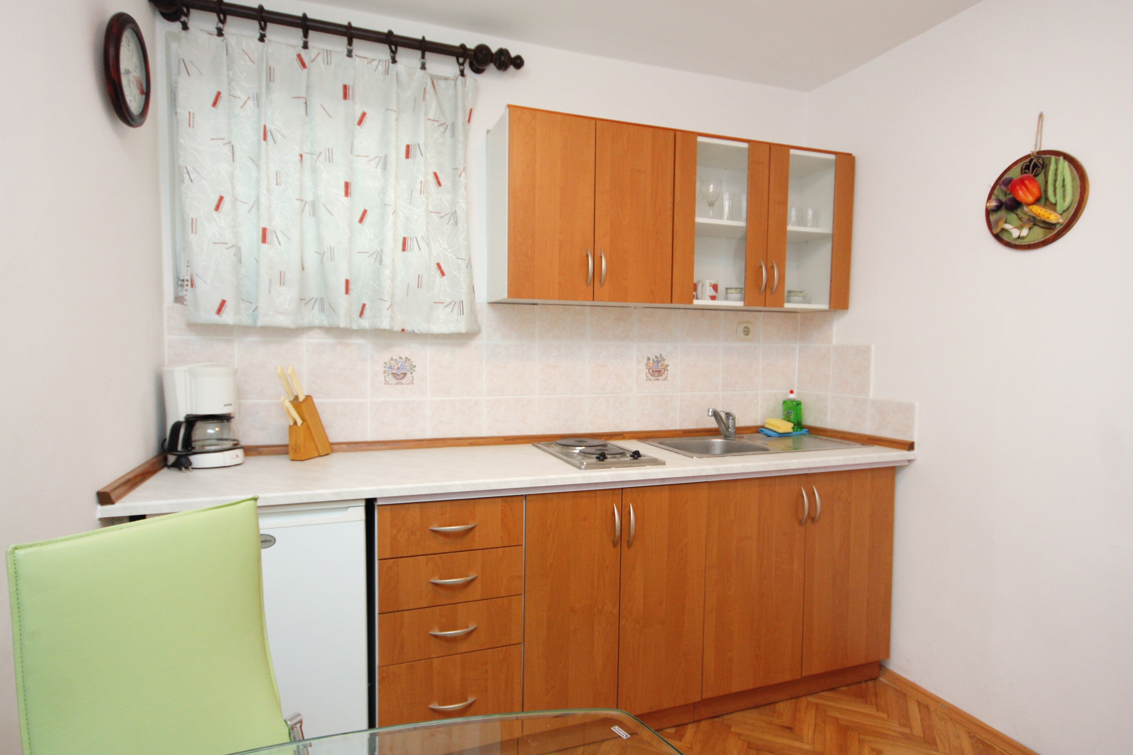 One bedroom apartment with terrace and sea view Selce, Crikvenica  A-d