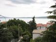 Selce, Terrasse - Ausblick in folgender Unterkunftsart apartment, WiFi.