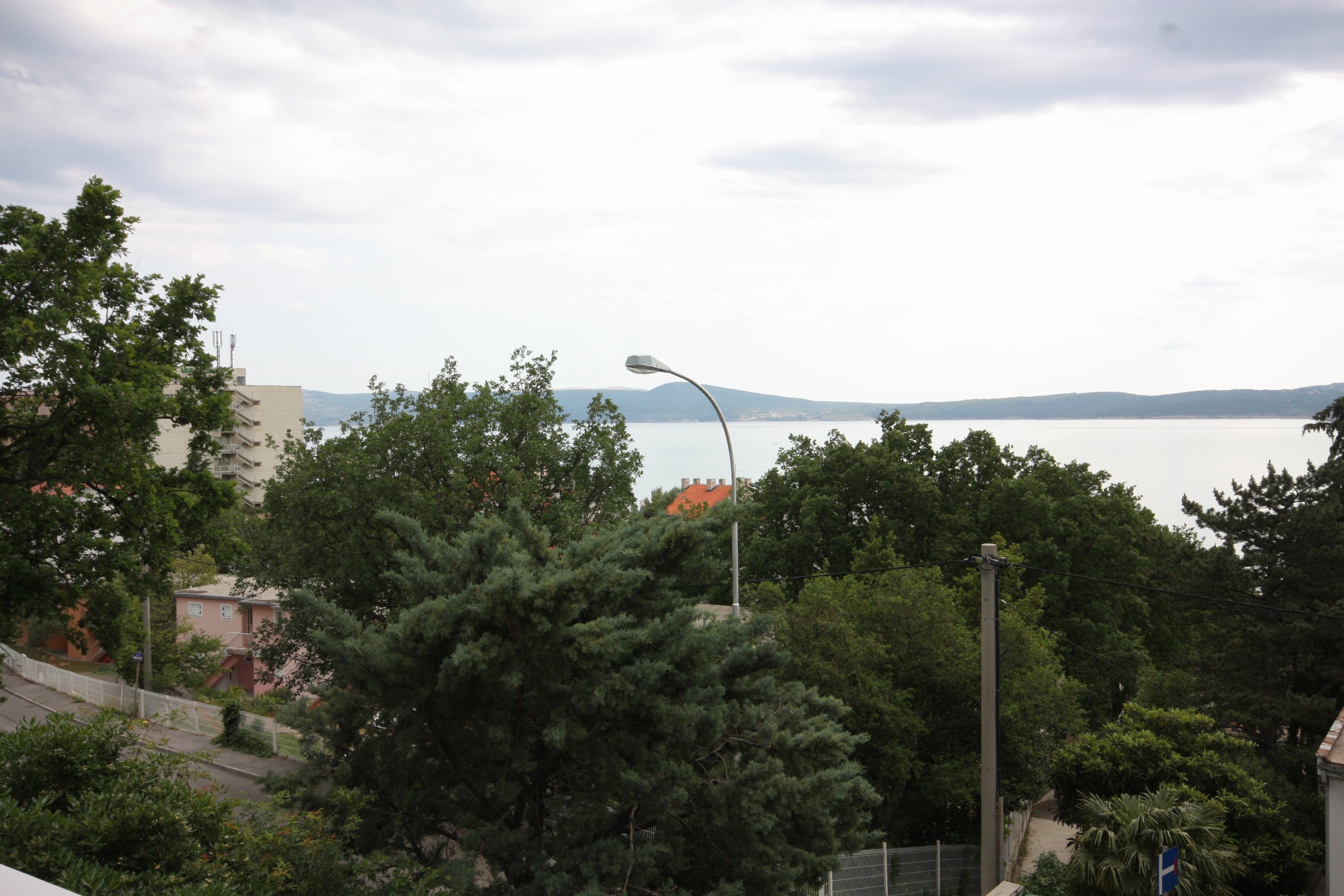 One bedroom apartment with terrace and sea view Selce, Crikvenica  A-d