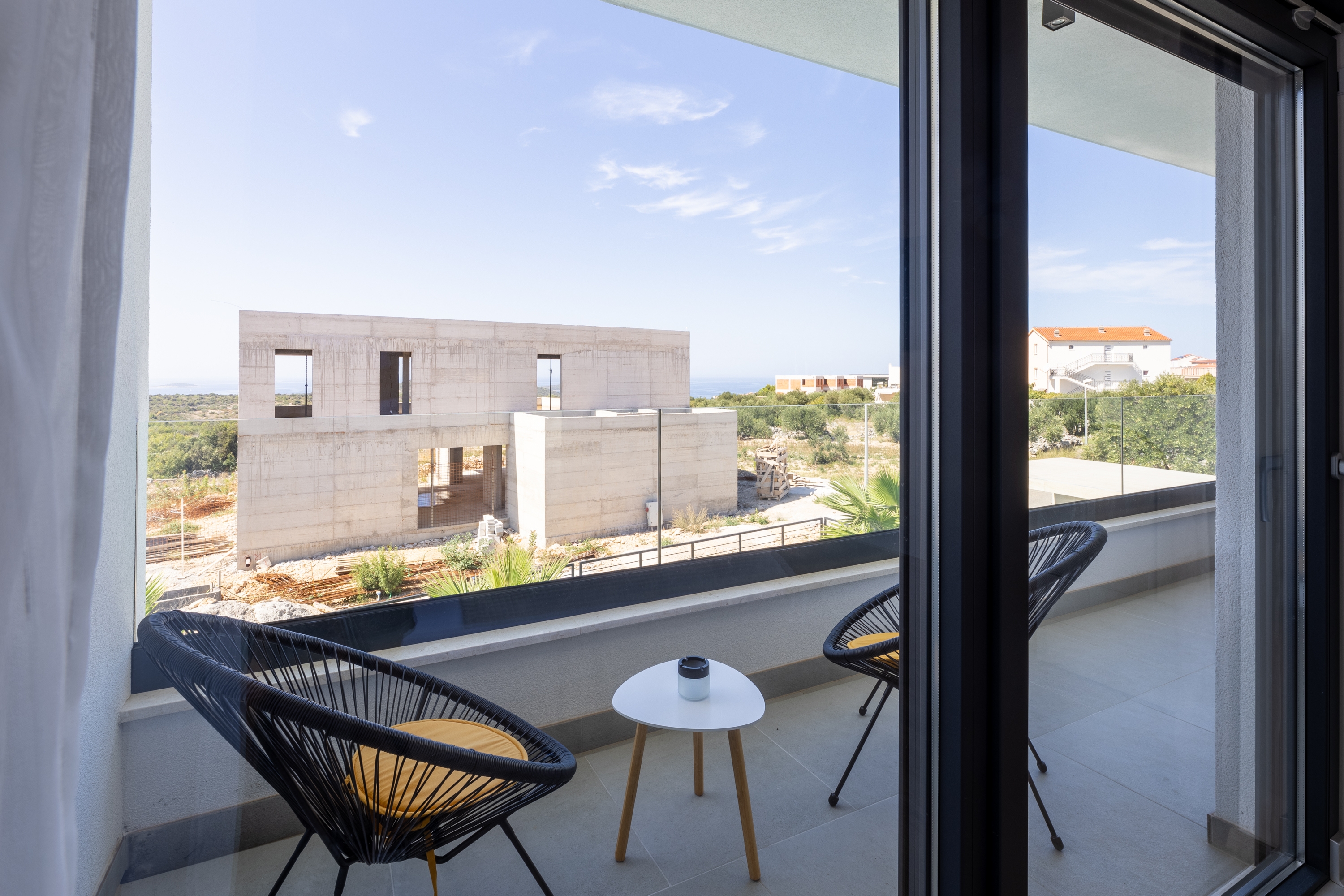 Comfortable and spacious house with terrace and sea view Primošten  K