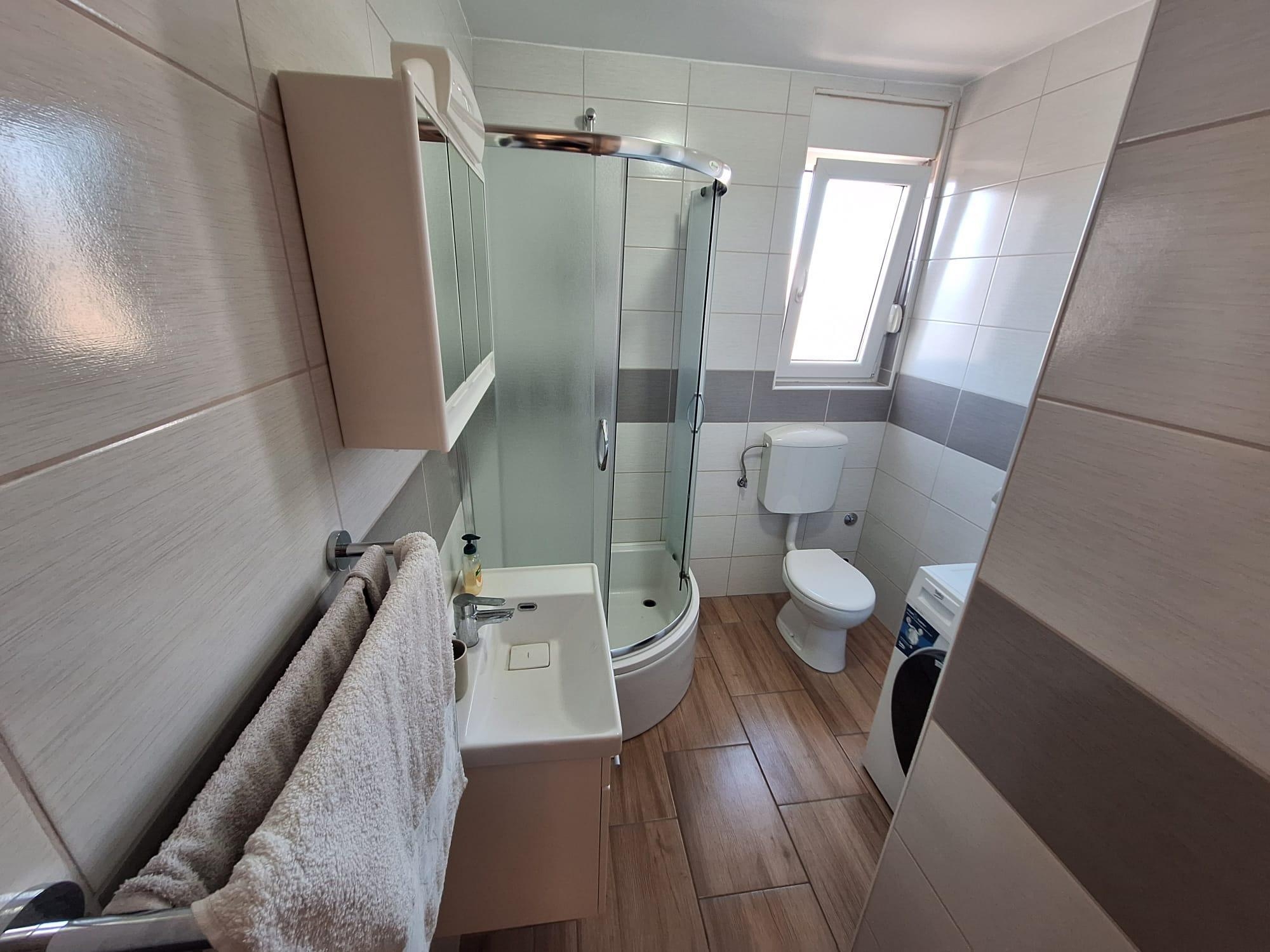 Two bedroom apartment with terrace and sea view Seline, Paklenica  A-a