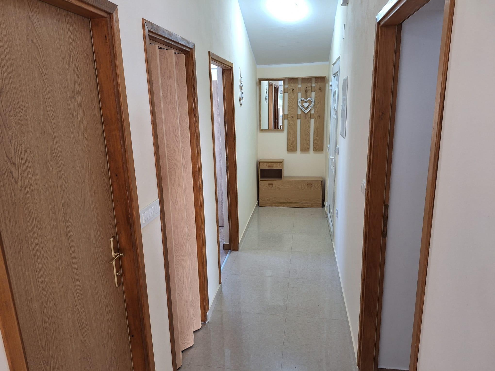 Two bedroom apartment with terrace and sea view Seline, Paklenica  A-a