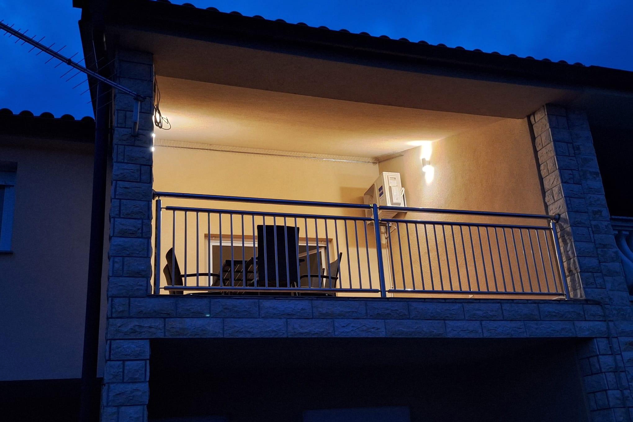 Two bedroom apartment with terrace and sea view Seline, Paklenica  A-a