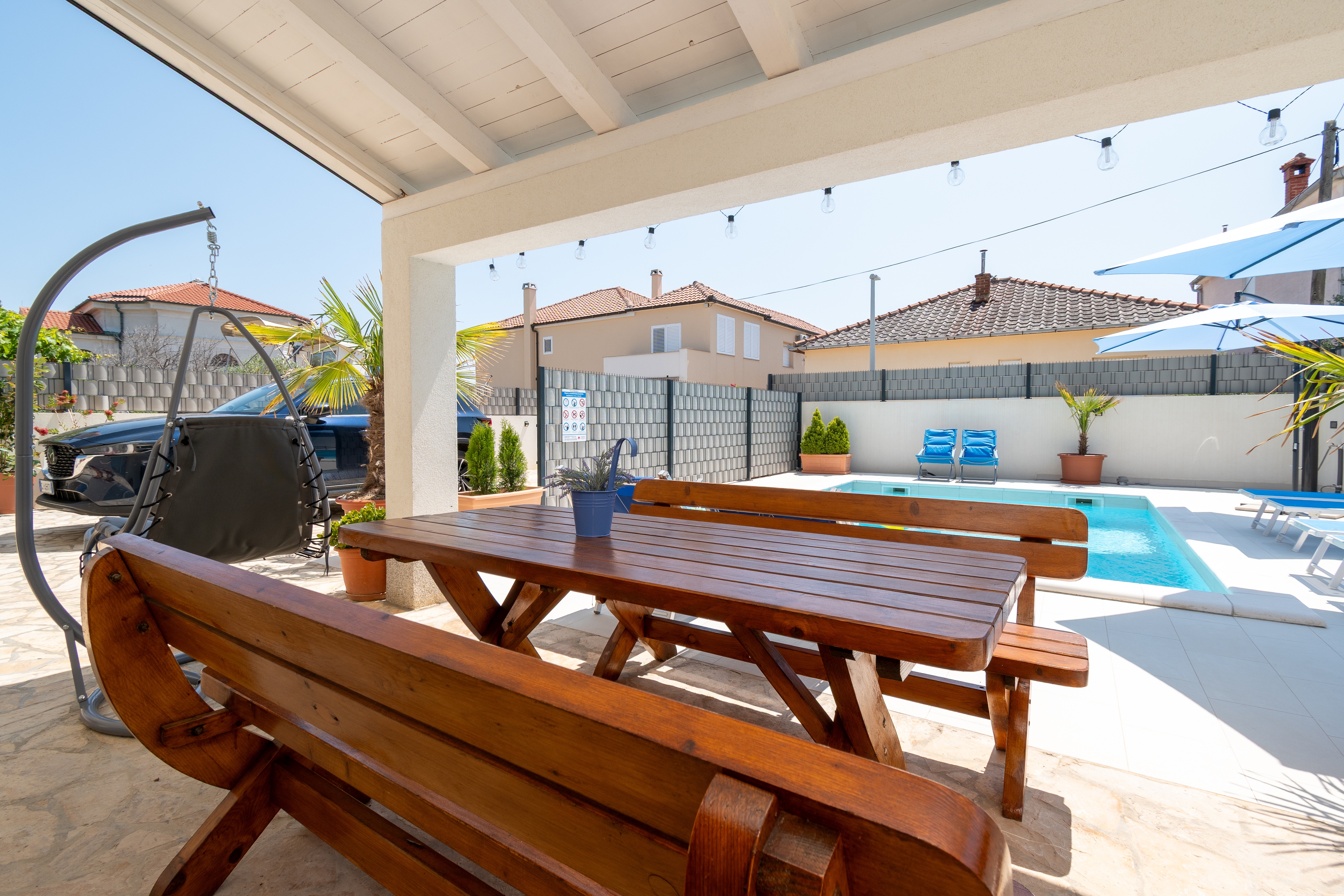 Two bedroom apartment with terrace Privlaka, Zadar  A-a