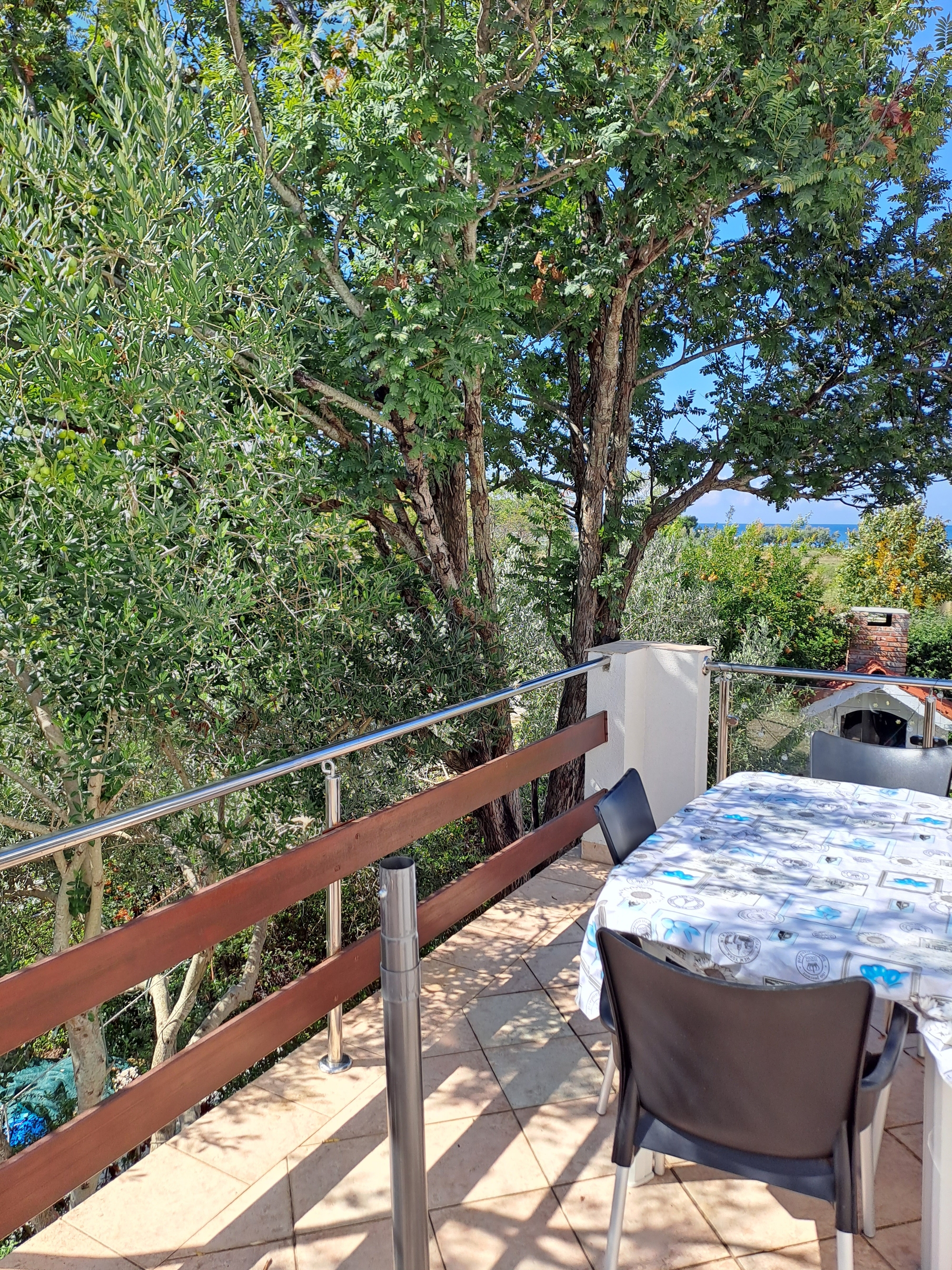 Two bedroom apartment with terrace and sea view Petrčane, Zadar  A-a