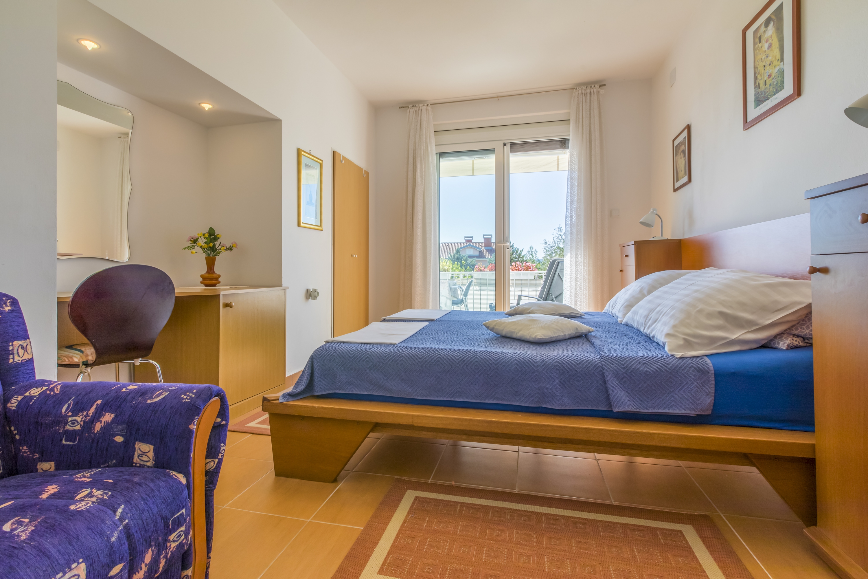Two bedroom apartment with terrace and sea view Selce, Crikvenica  A-a