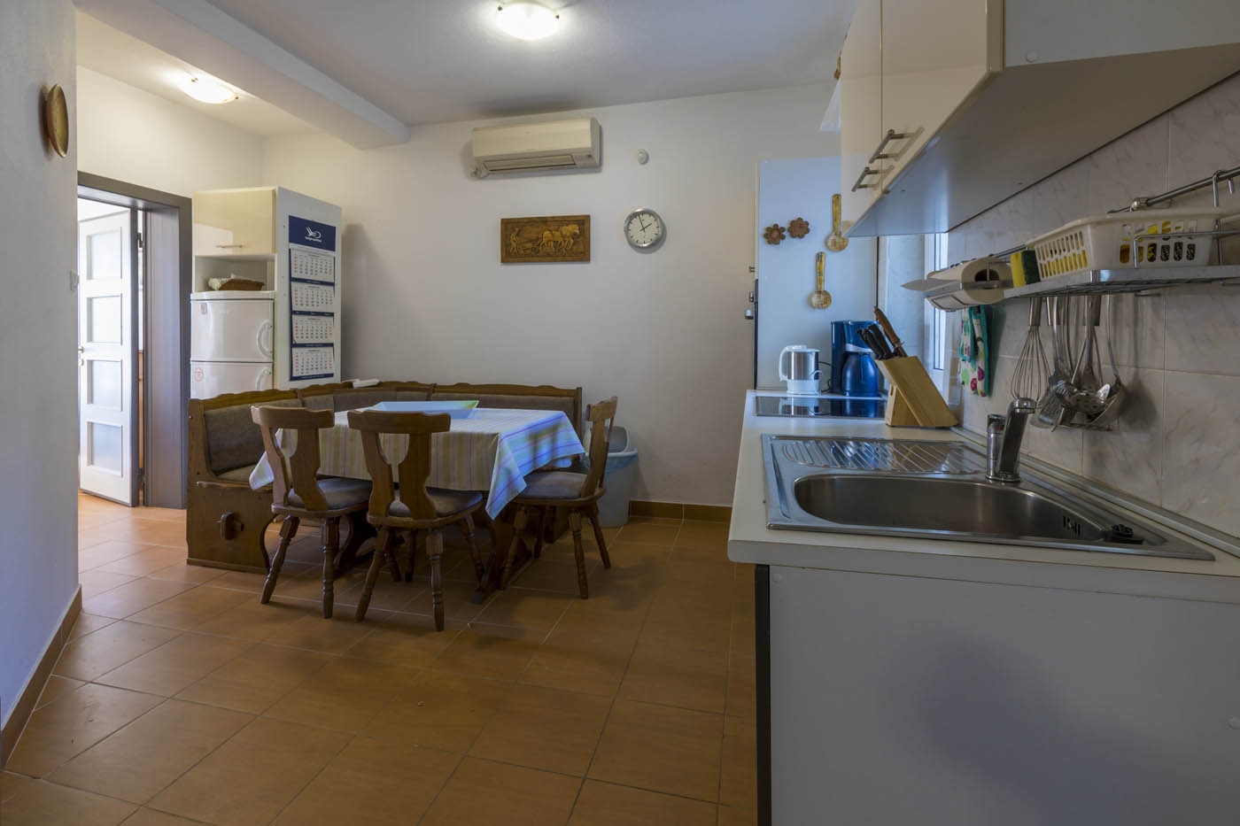 Two bedroom apartment with terrace and sea view Selce, Crikvenica  A-a