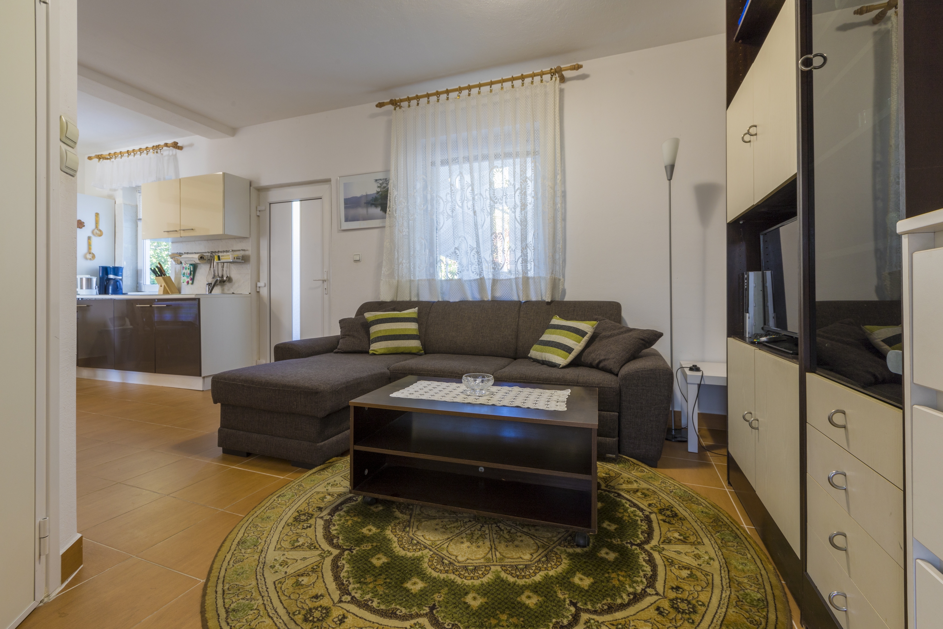 Two bedroom apartment with terrace and sea view Selce, Crikvenica  A-a
