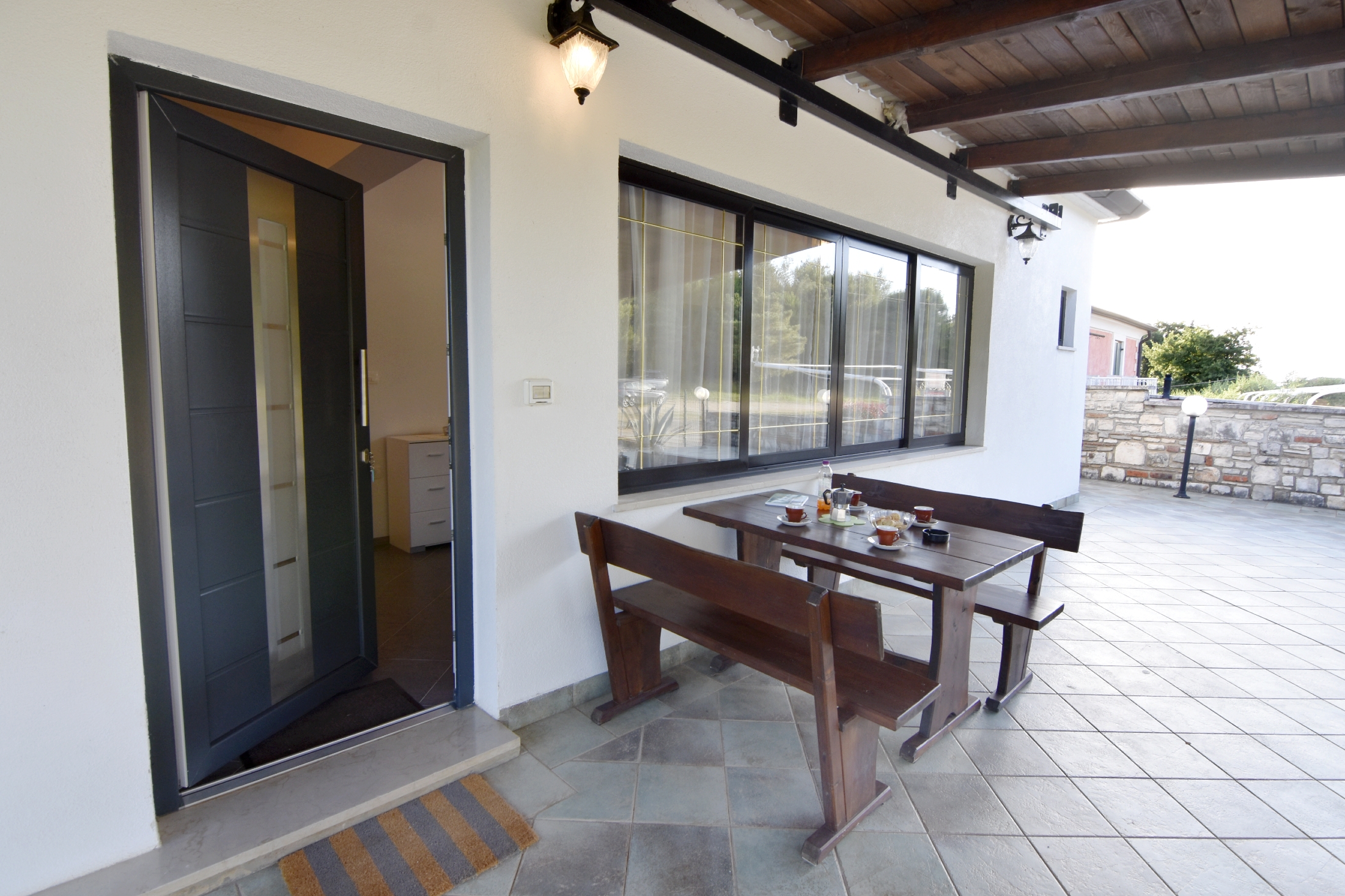 Two bedroom apartment with terrace Grupija, Umag  A-a