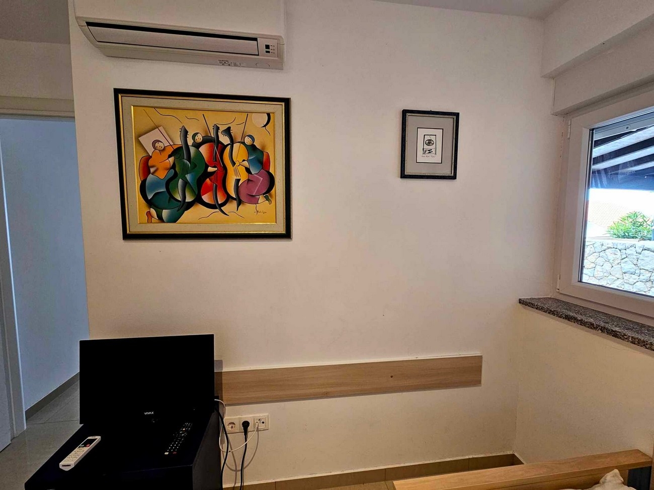 Two bedroom apartment with terrace and sea view Njivice, Krk  A-a