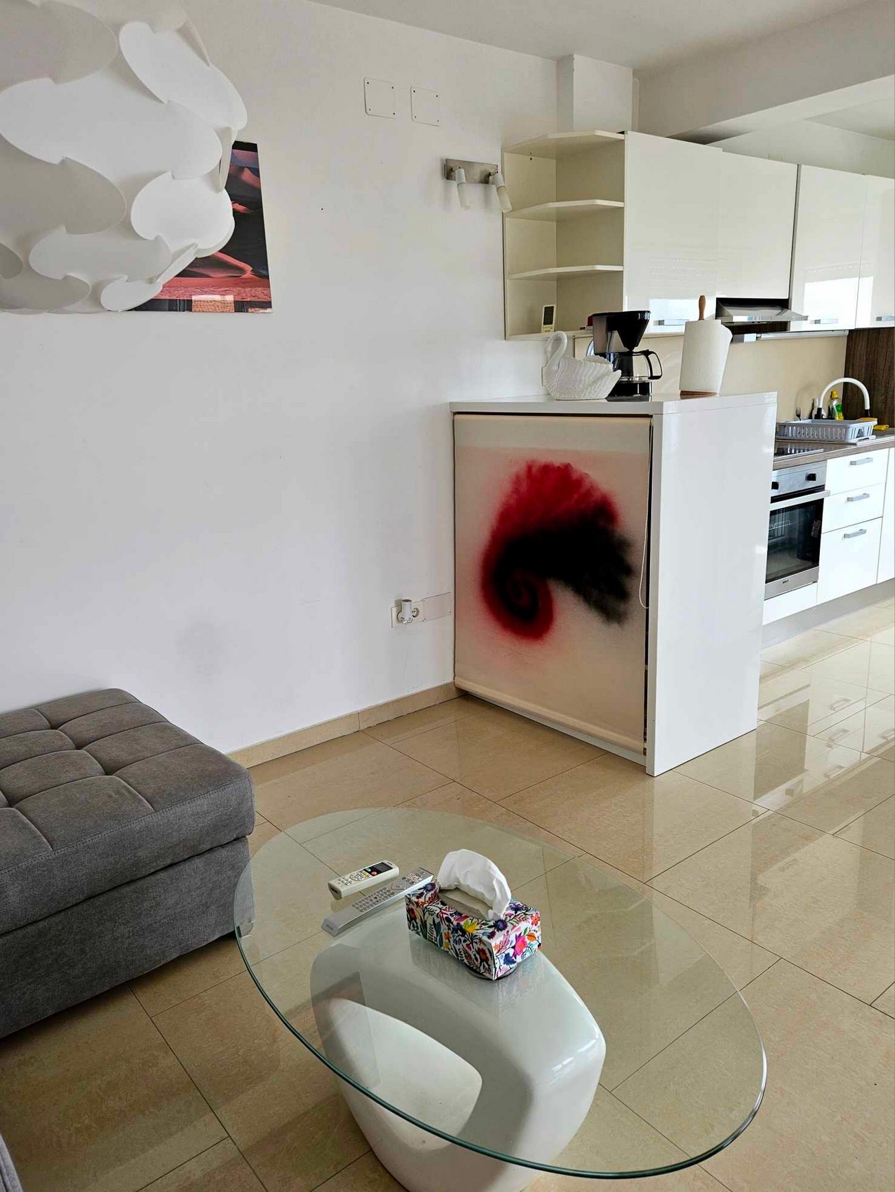 Two bedroom apartment with terrace and sea view Njivice, Krk  A-a