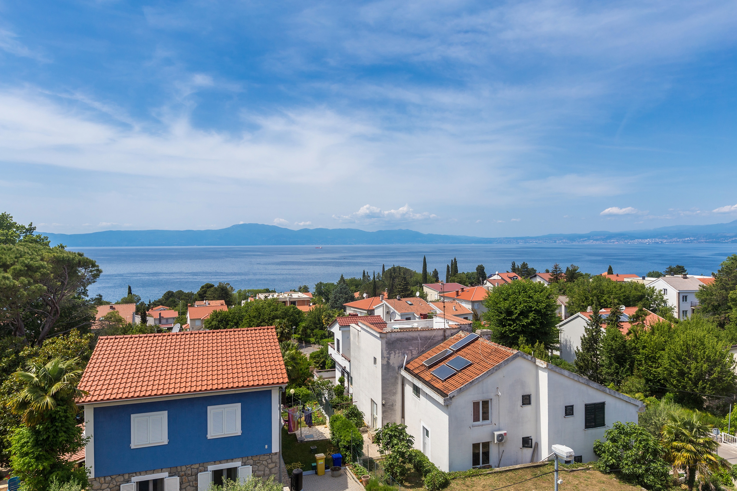 Two bedroom apartment with terrace and sea view Njivice, Krk  A-a