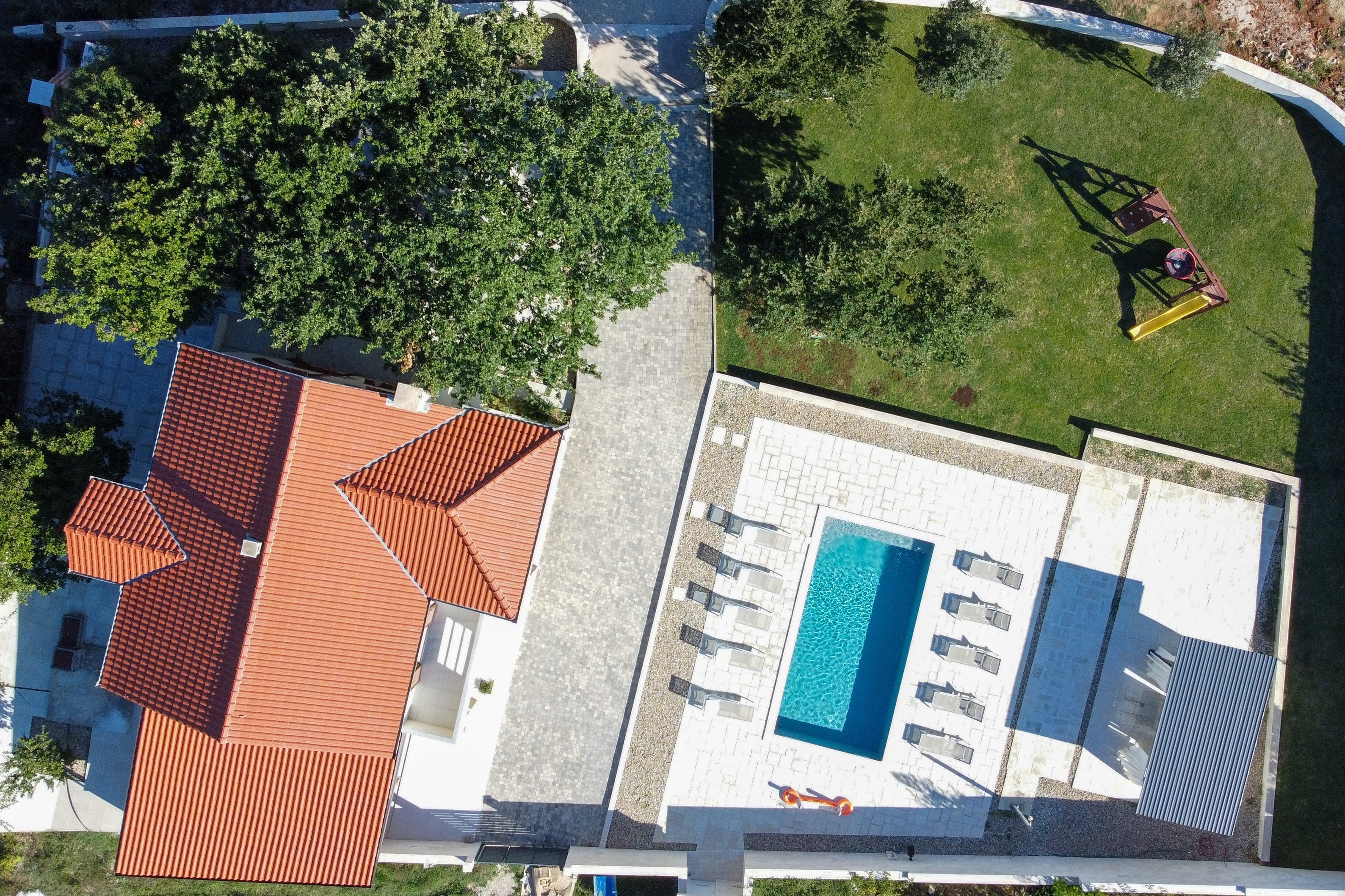 Maison confortable avec une piscine Posedarje, Novigrad (K-23578)
