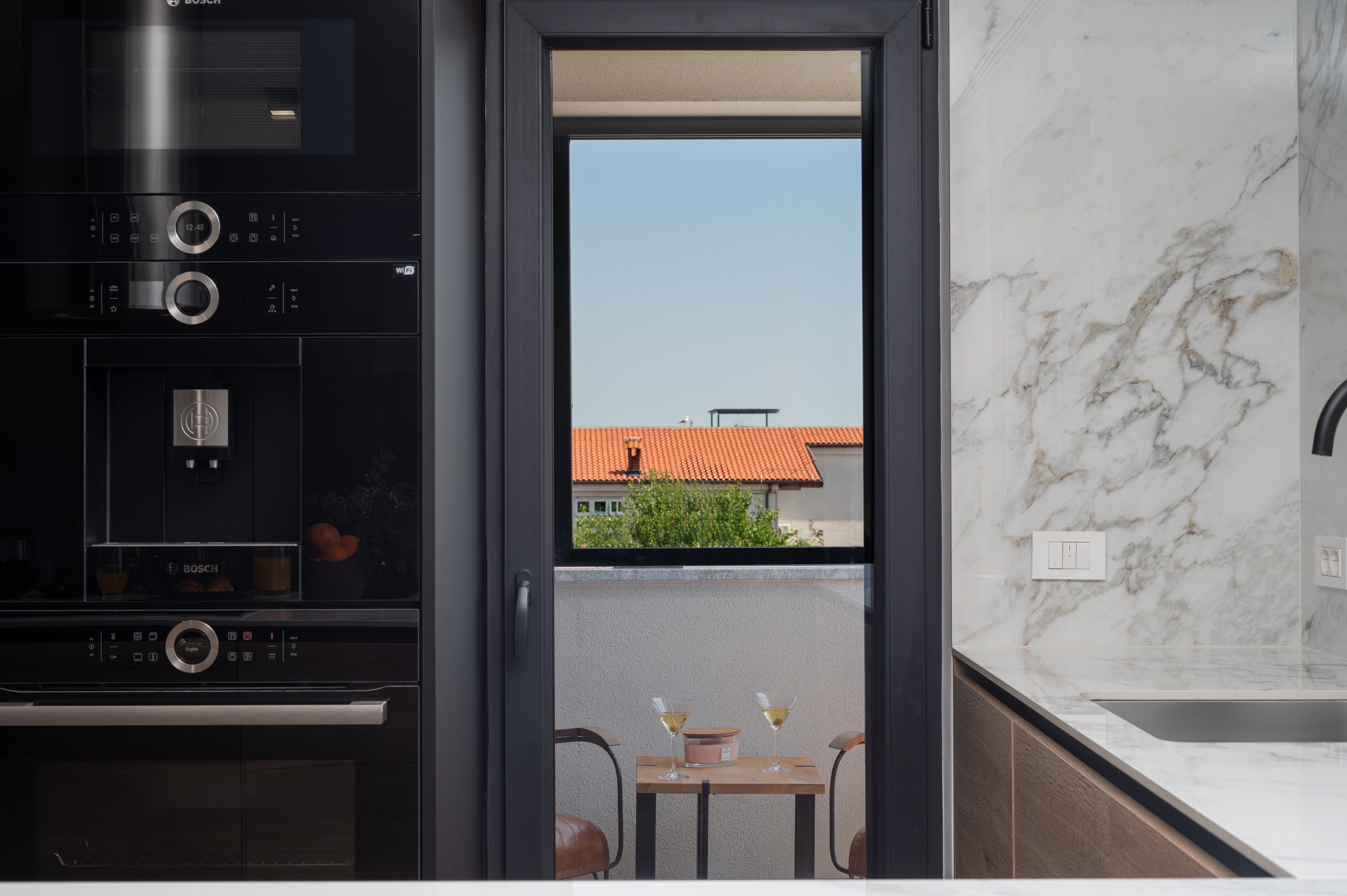 Two bedroom apartment with terrace and sea view Vir  A-a