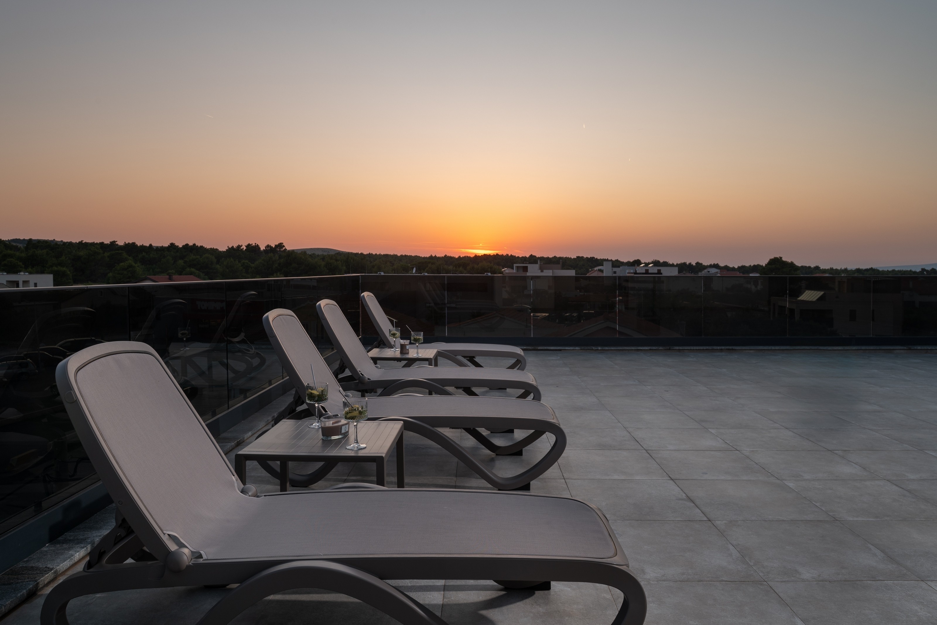 Two bedroom apartment with terrace and sea view Vir  A-a