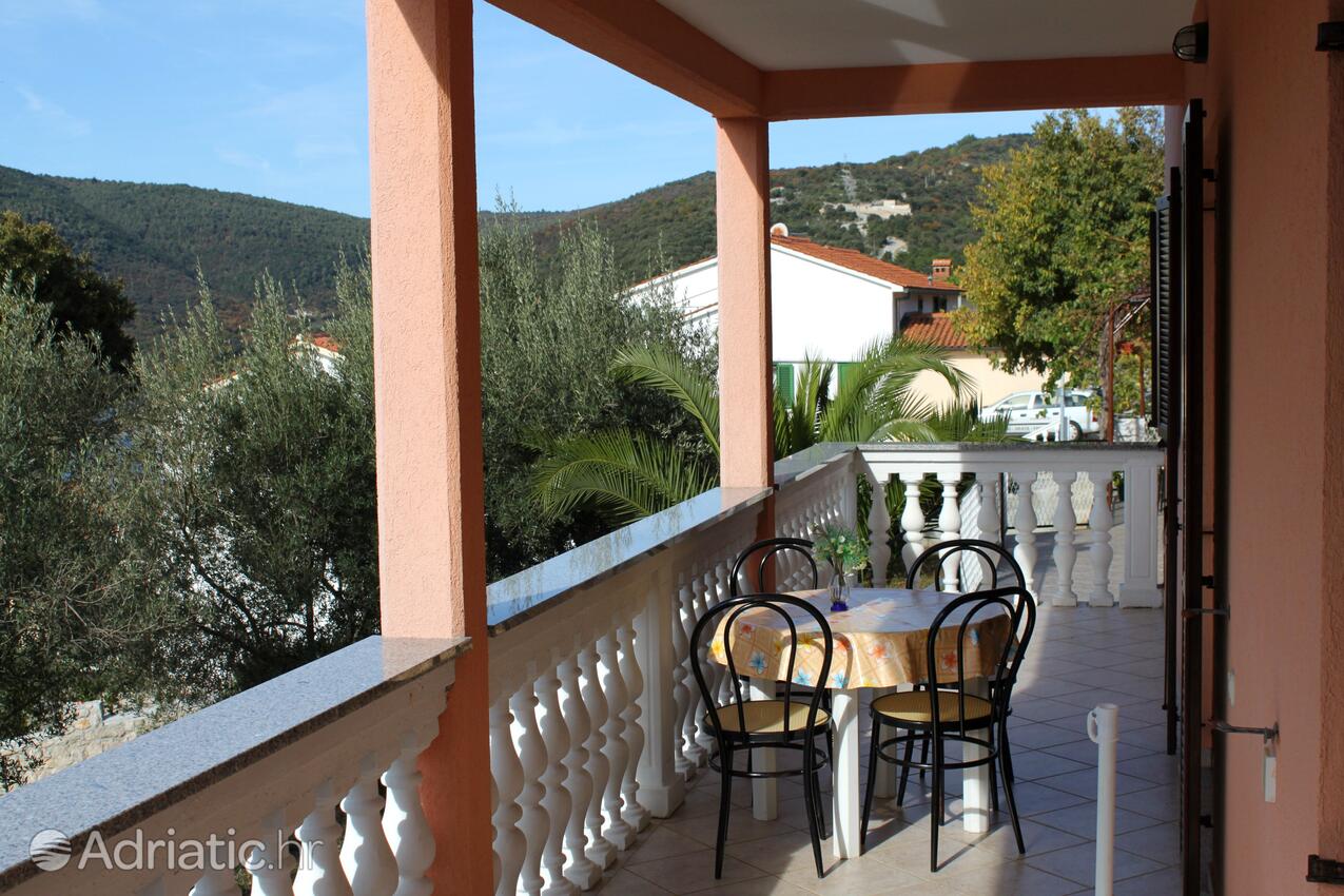 Dvosobni apartma S teraso in pogledom na morje Duga Luka (Prtlog