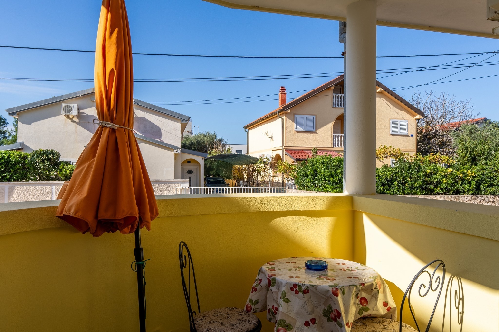 One bedroom apartment with terrace Vir (A-23588-b)