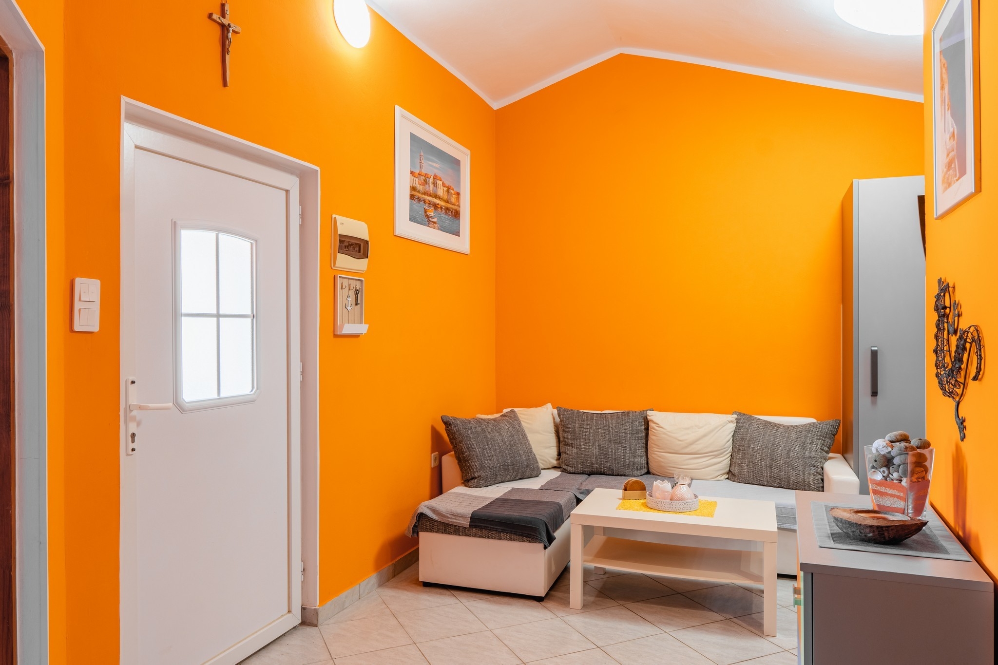 Two bedroom apartment with terrace Vir (A-23590-a)