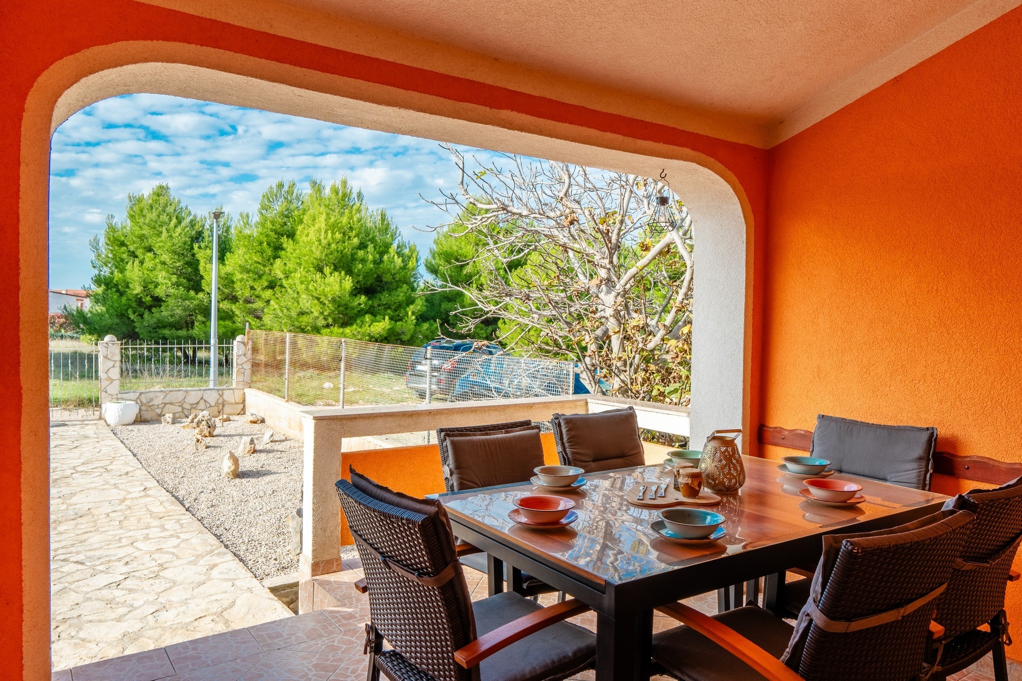 Two bedroom apartment with terrace Vir (A-23590-a) Two bedroom apartment with terrace Vir (A-23590-a)