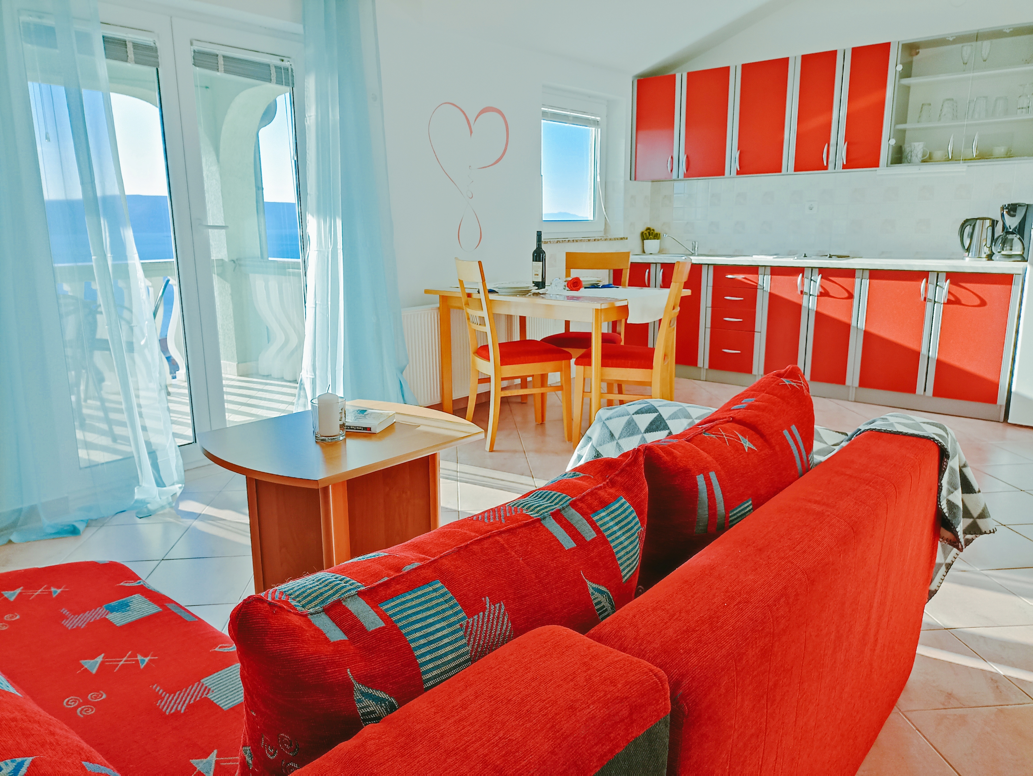 One bedroom apartment with terrace and sea view Senj (A-23592-a) One bedroom apartment with terrace and sea view Senj (A-23592-a)