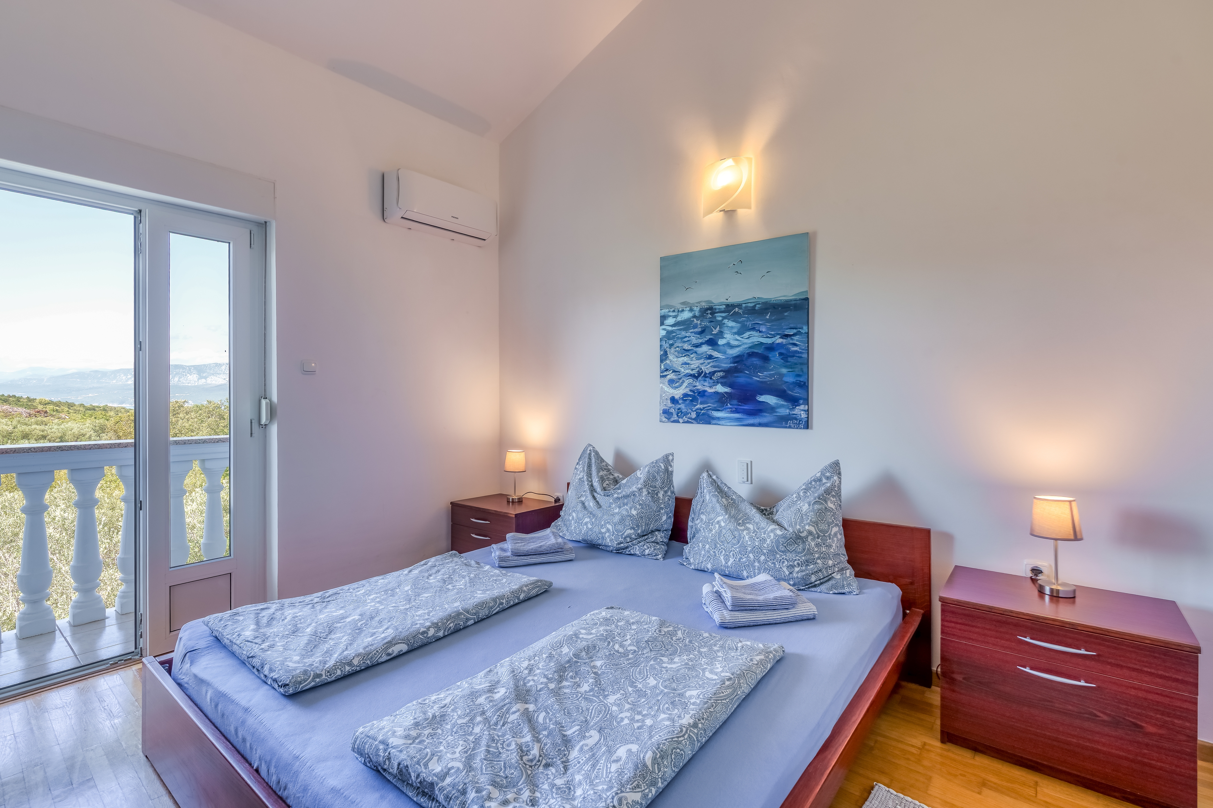 Four bedroom house with terrace and sea view Polje, Krk  K