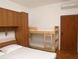 Šimuni, Ložnice 2 v ubytování typu apartment, s klimatizací a WiFi.