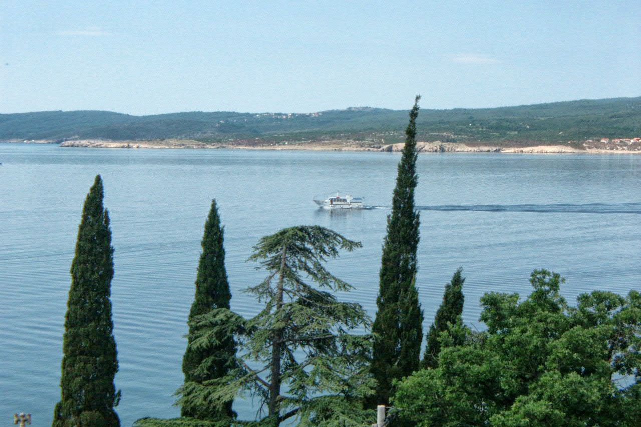 One bedroom apartment with terrace and sea view Crikvenica  A-b
