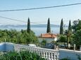 Crikvenica, Terraza - vistas in the studio-apartment, (pet friendly) y WiFi.