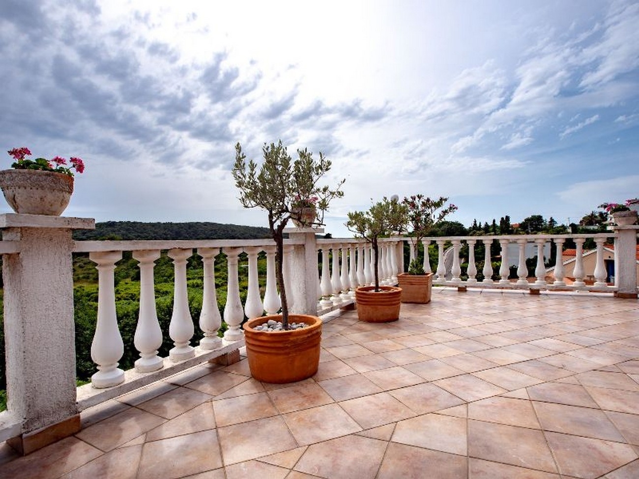 Three bedroom apartment with terrace Kampor, Rab  A-a