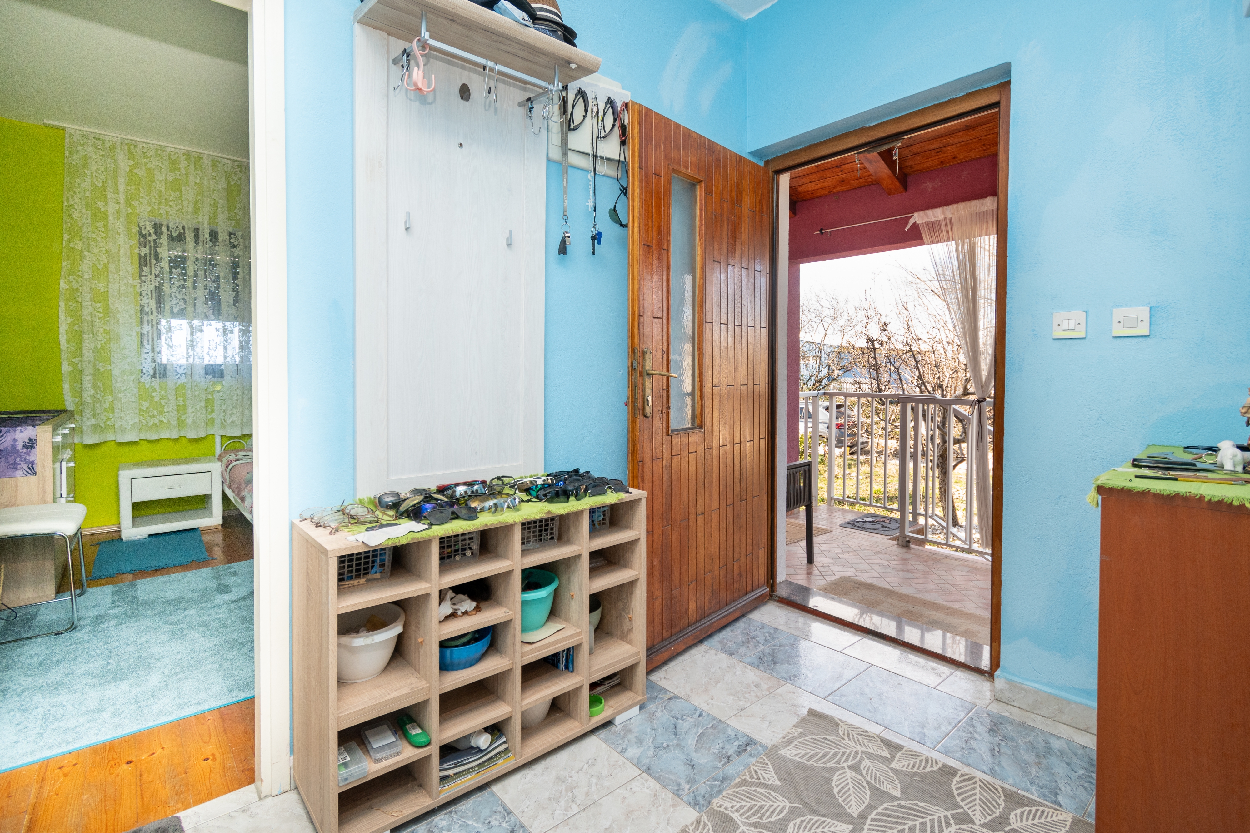 Two bedroom house with terrace Zemunik Donji, Zadar  K