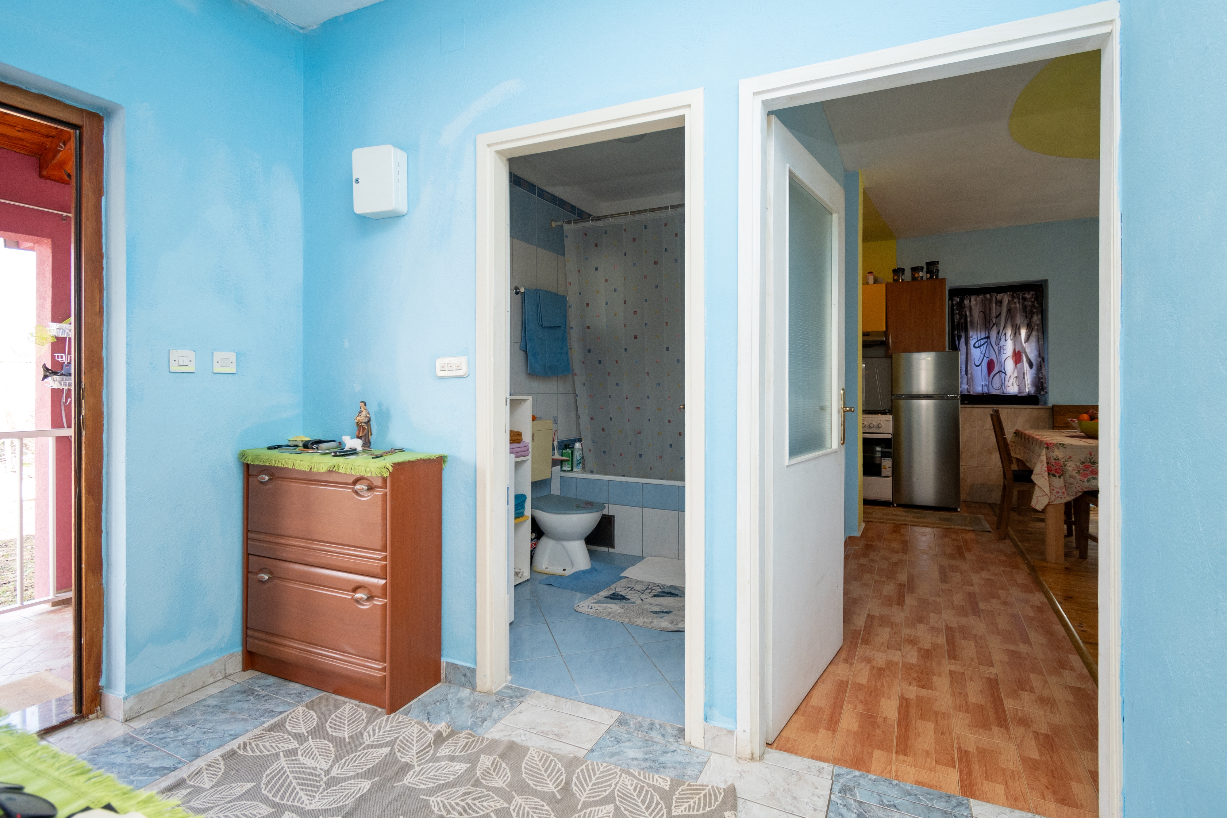 Two bedroom house with terrace Zemunik Donji, Zadar  K