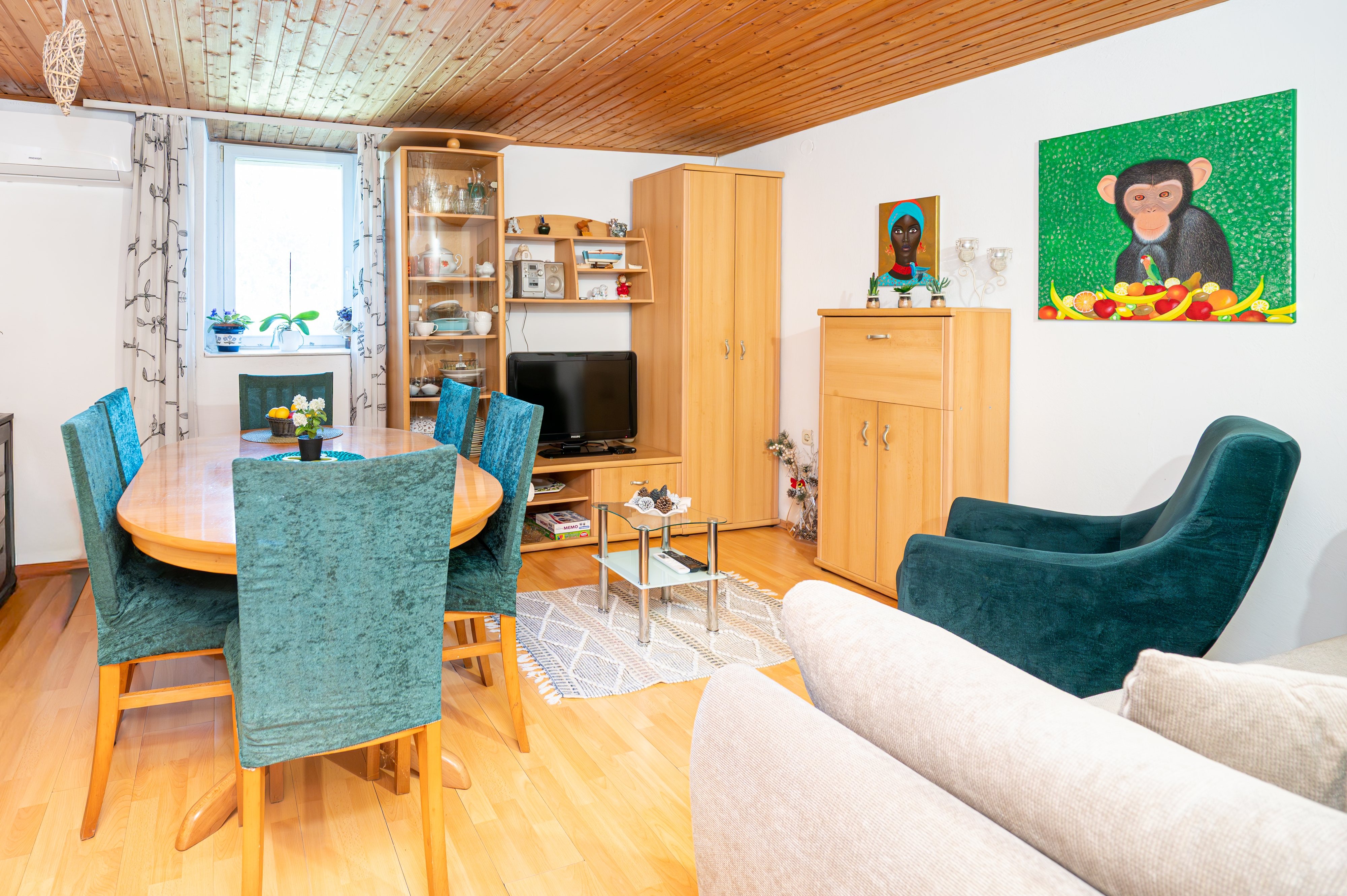 One bedroom apartment with air-conditioning Zaglav, Dugi otok (A-23614-a)